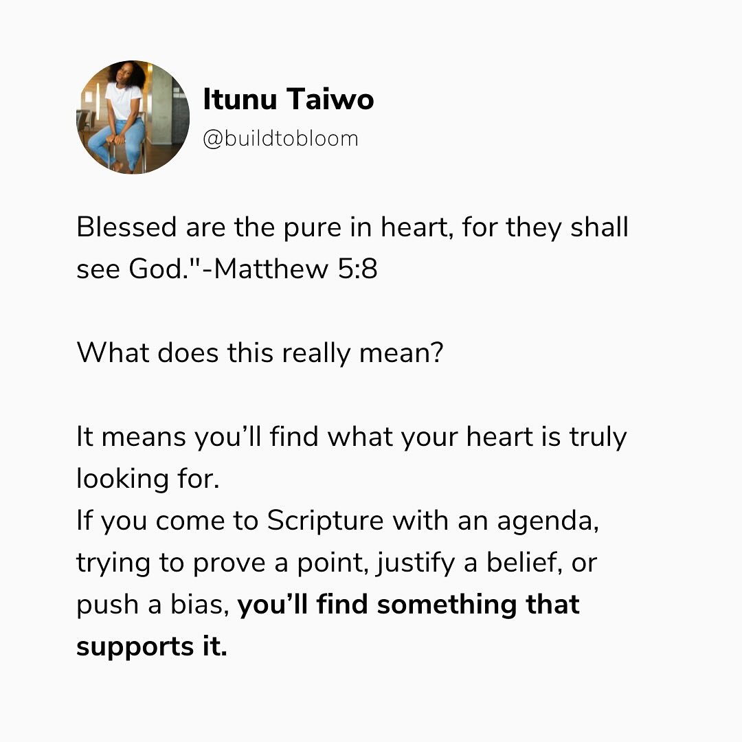 Blessed are the pure in heart, for they shall see God-Matthew 5:8
#ɢᴏᴅɪsɢᴏᴏᴅ