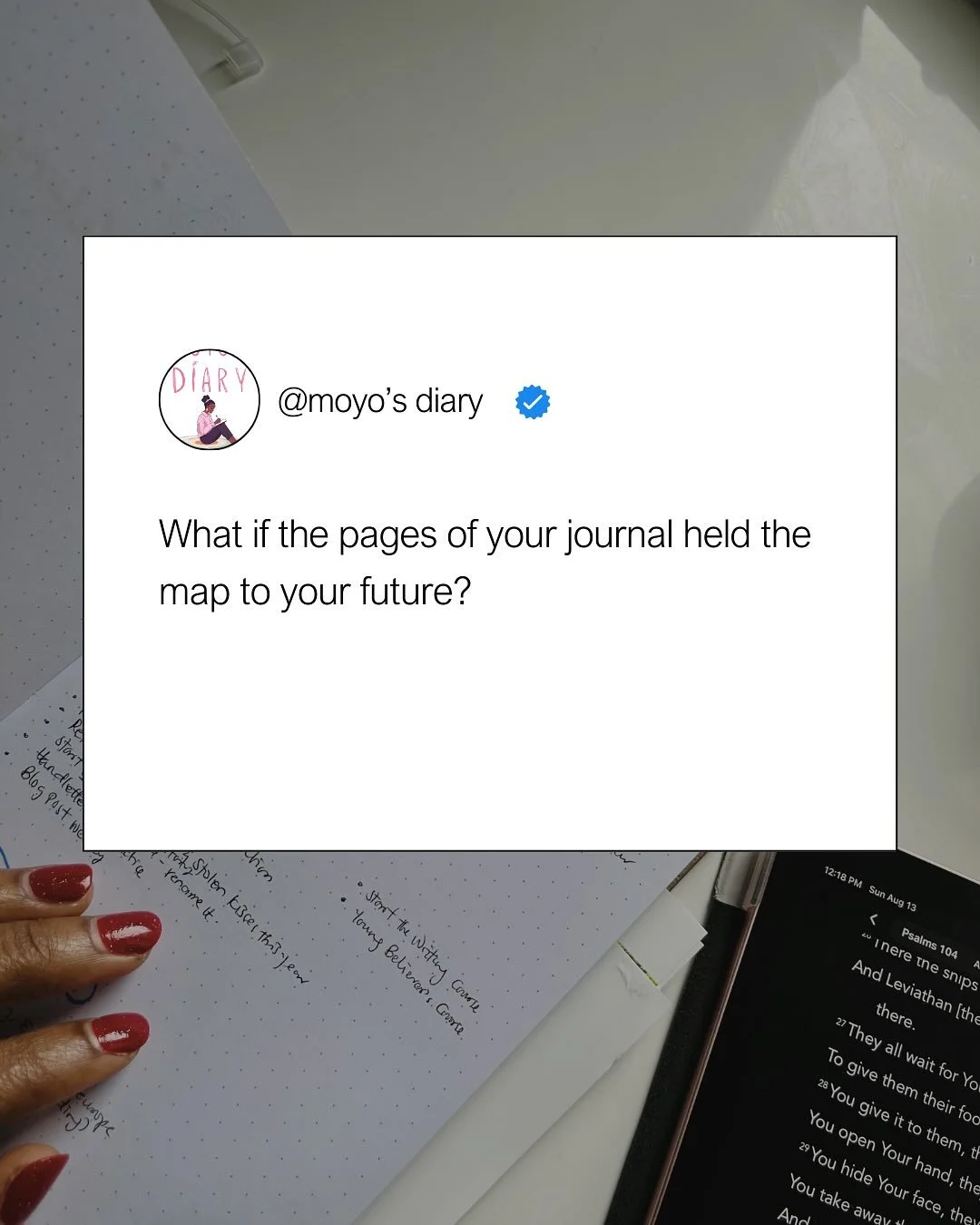 Moyo&rsquo;s diary is a witty, heartwarming romantic comedy about fresh starts, unexpected love, and the beautiful chaos of finding yourself when everything falls apart. If you&rsquo;re a fan of Christian romance with the following tropes:
📝Introver