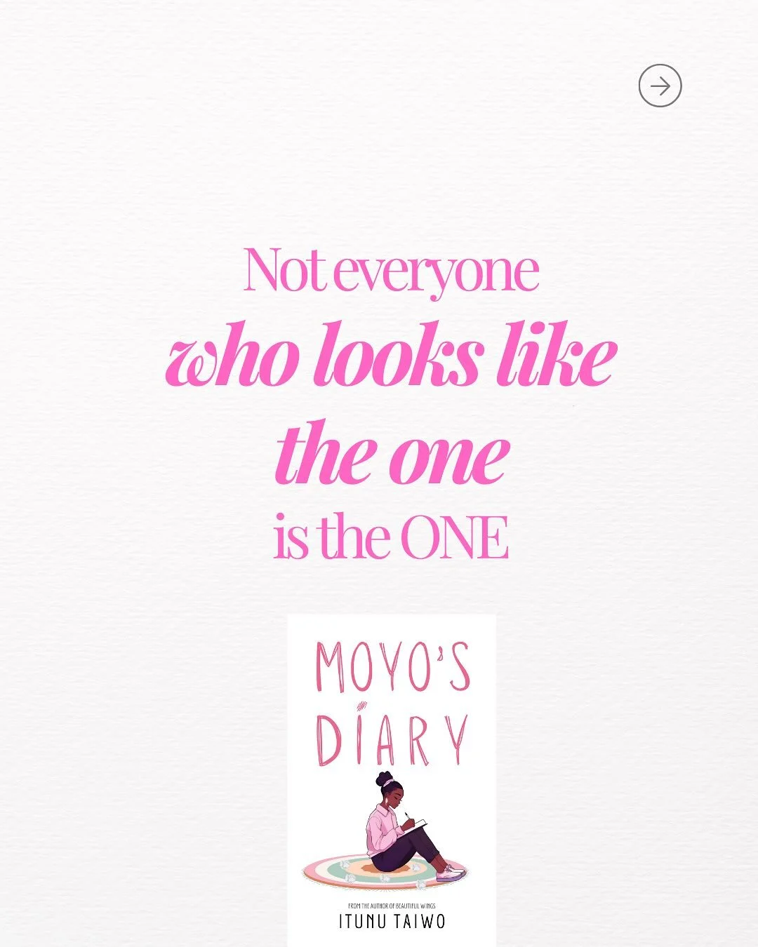If you love Christian romance with the following tropes:
📝Introverted FMC
📝Slow burn
📝Enemies to friends to lovers 
📝Opposites attract 
📝Grumpy(FMC) x Sunshine(MMC)
📝No smut 
📝Banter 
You&rsquo;ll enjoy Moyo&rsquo;s Diary💖
#christianromance #