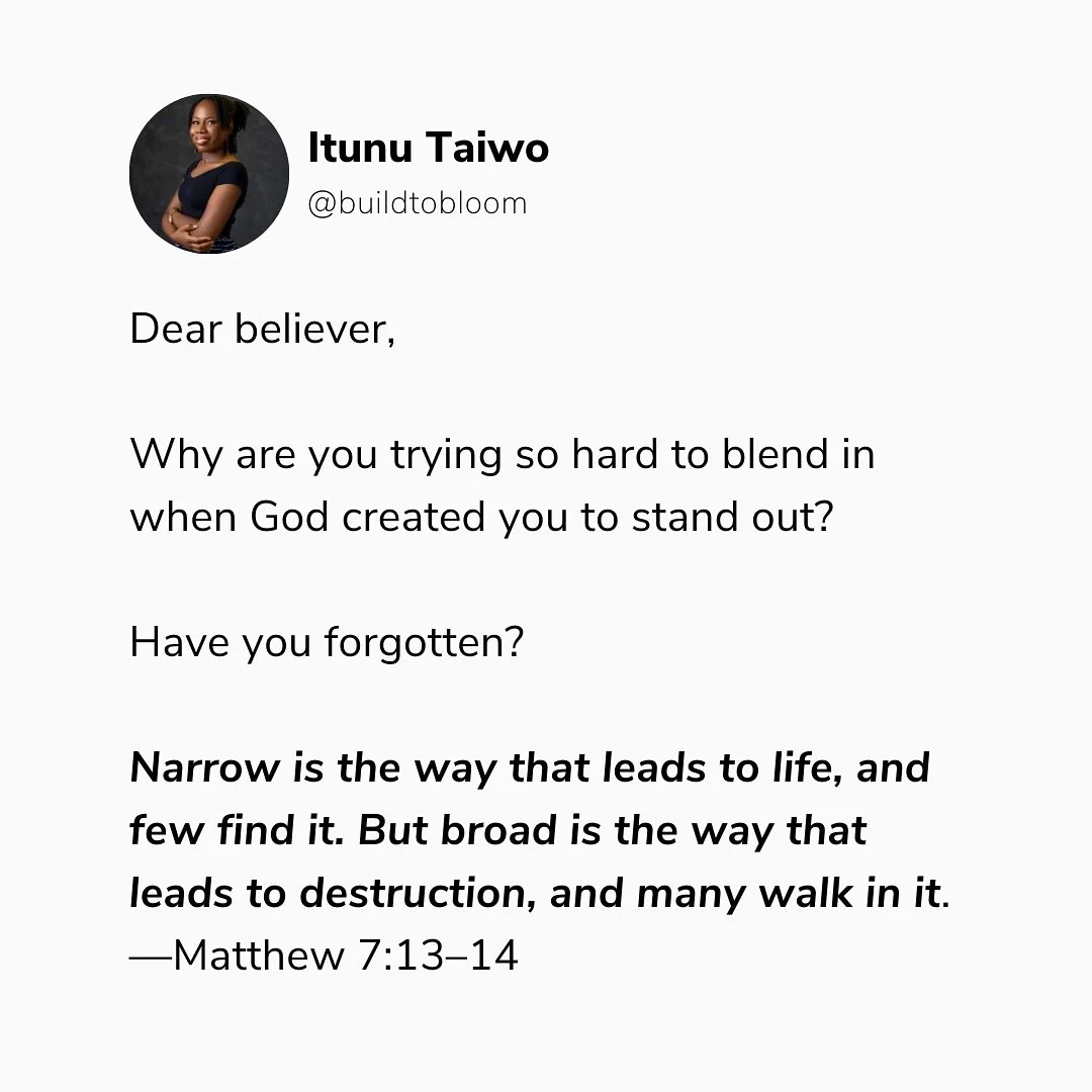 When it&rsquo;s all been said and done, there&rsquo;s just ONE thing that matters💖I pray you live each day intentionally for the King who died to set you free.