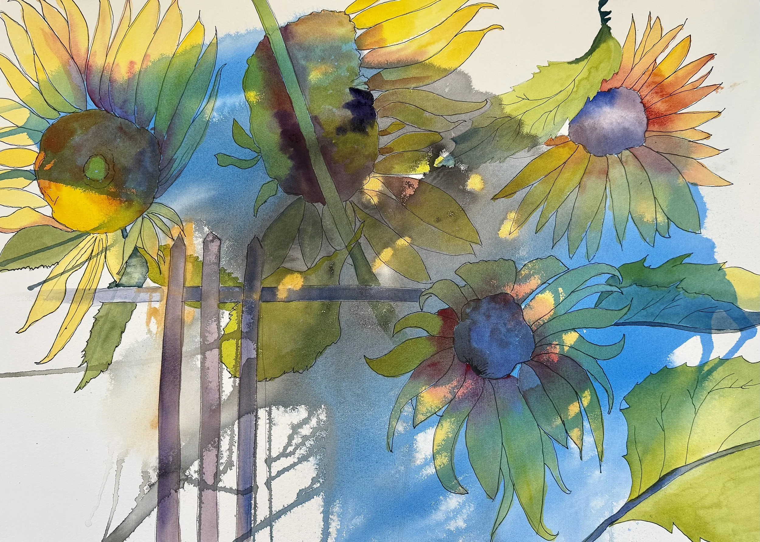 Sunflower Blast.  28x34
$ 1,975.00