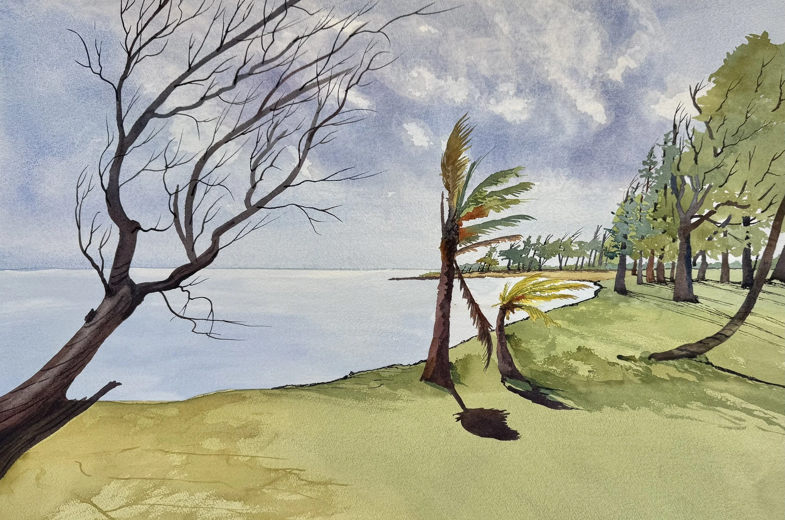 Ka' Paa Beach 34x27 $ 975.00