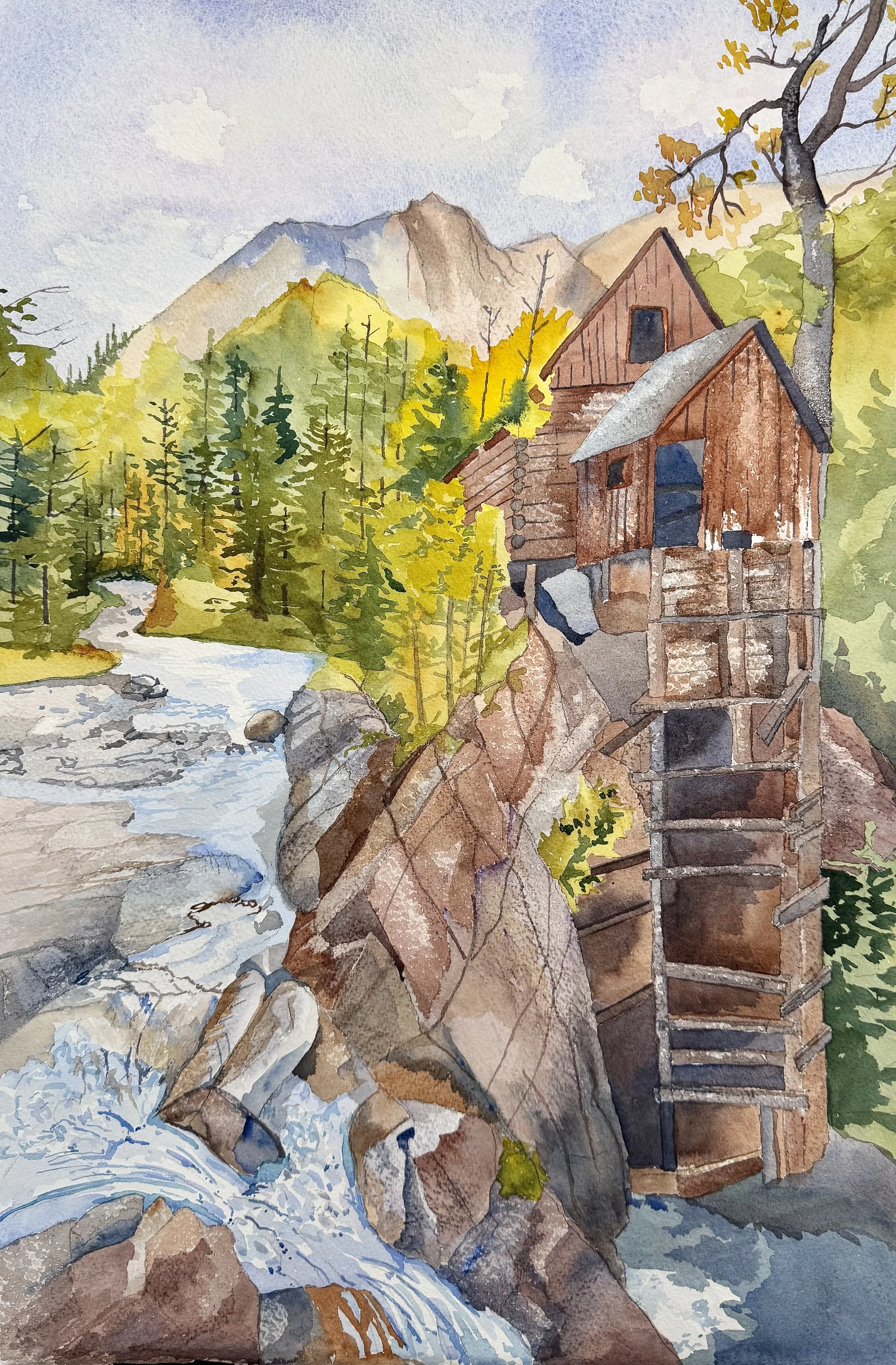 Crystal Mill, Colorado 21x28 
$ 1700.00