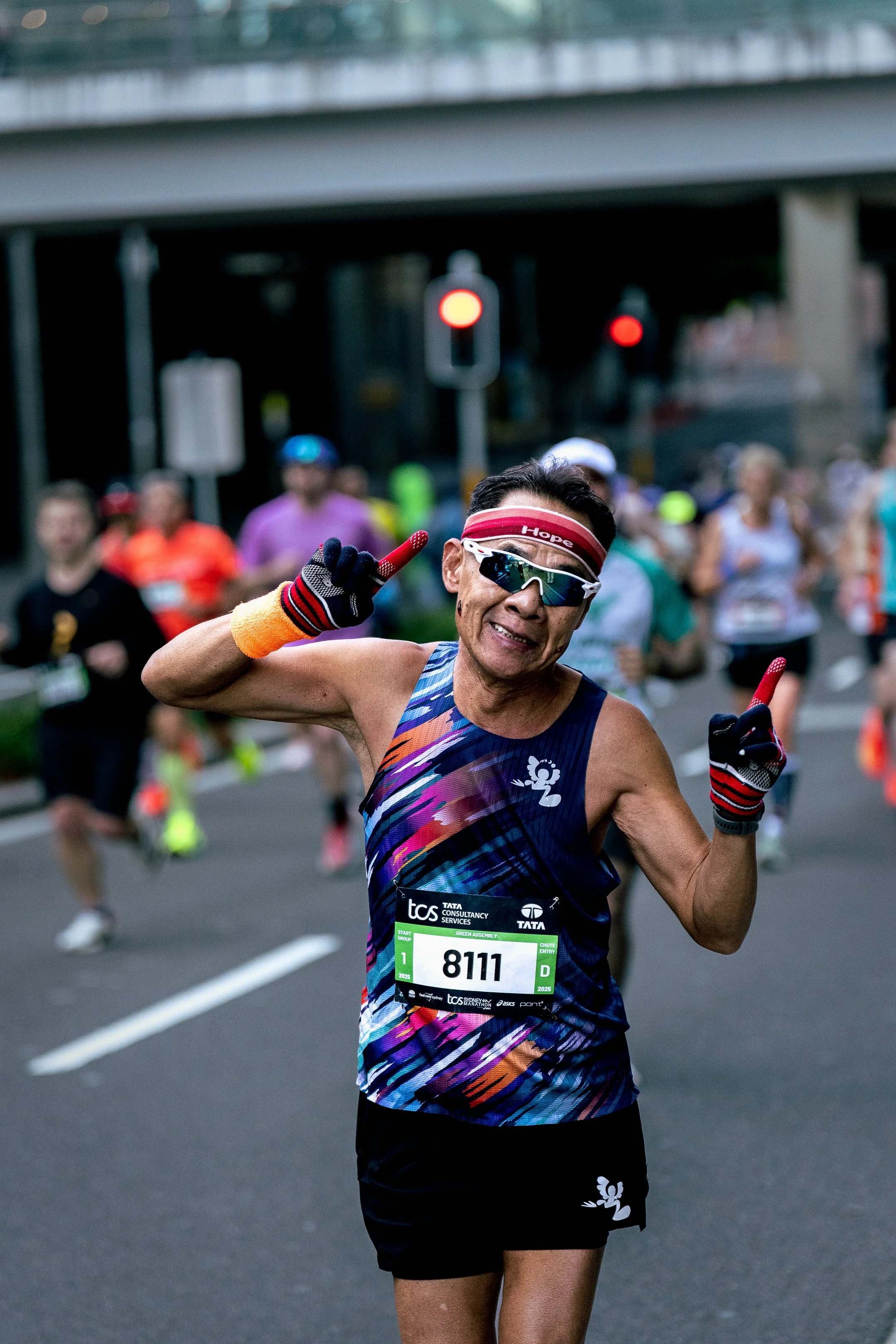 Sydney Marathon Portrait.