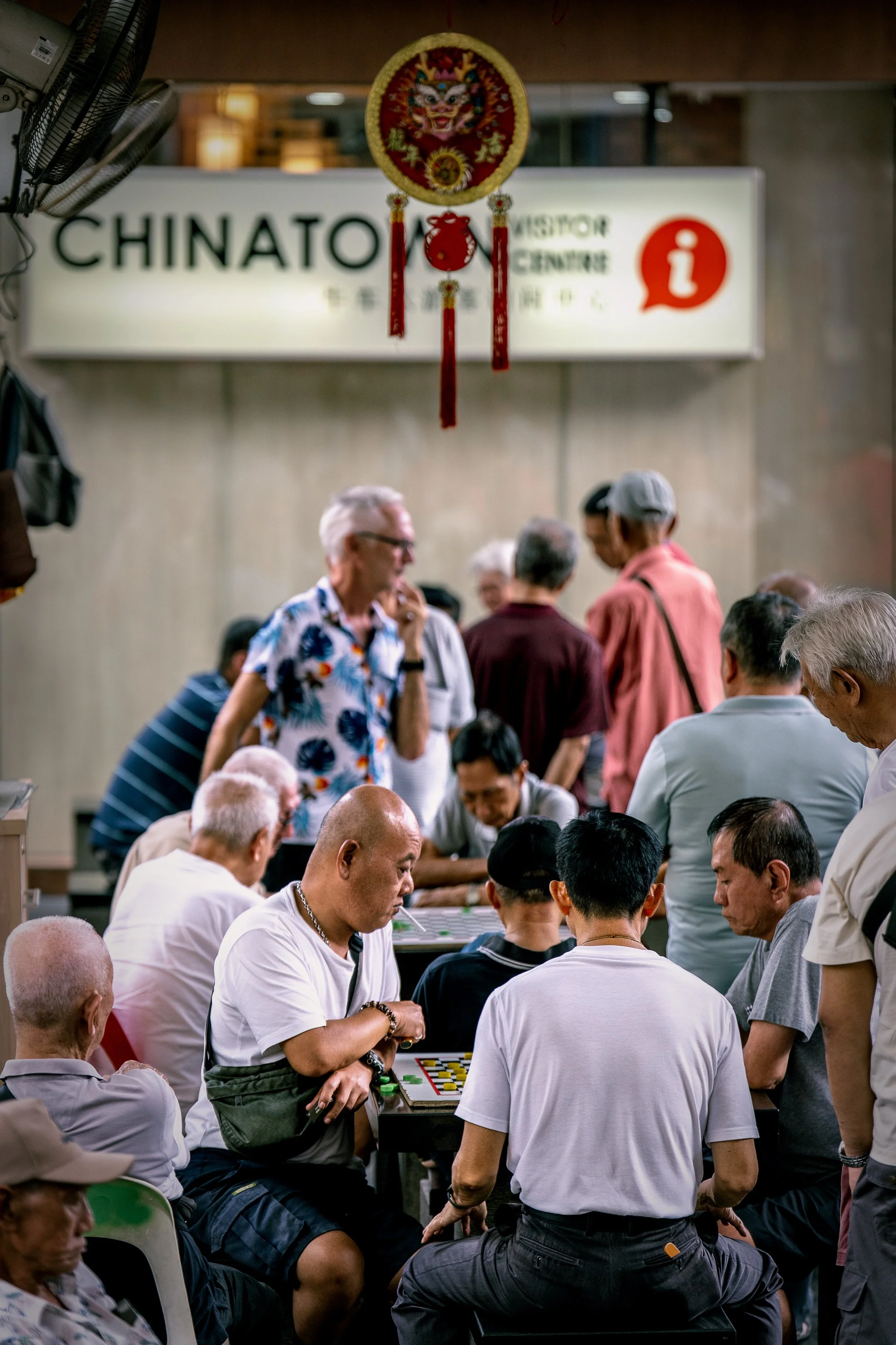Chinatown hawkers.