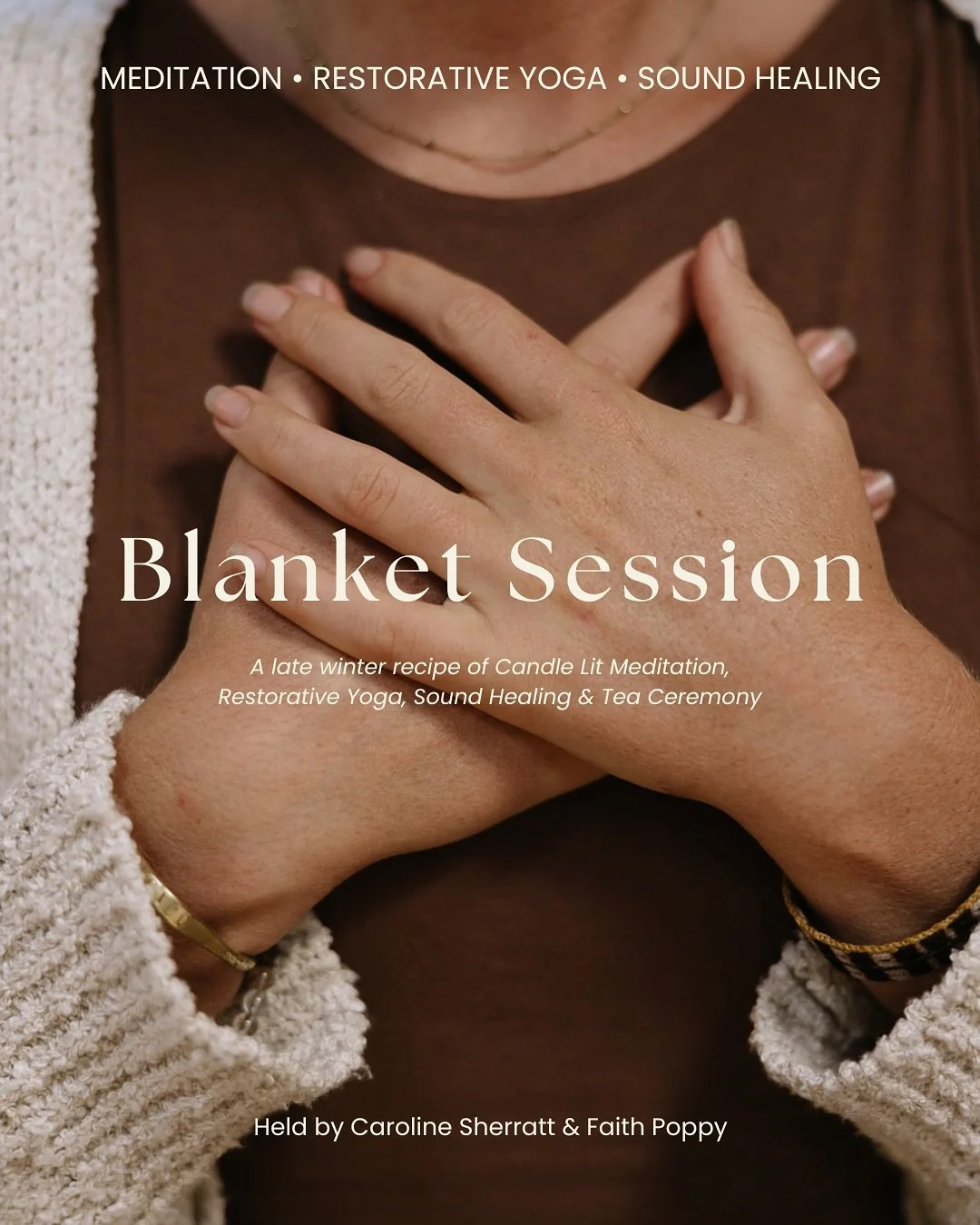 Arriving back for a gentle and nourishing evening of candle lit meditation, embodied movement, restorative yoga, sound healing &amp; tea ceremony 🤎

For all that we give to the world, a token to give yourself as we lay the foundations of rest.

Held