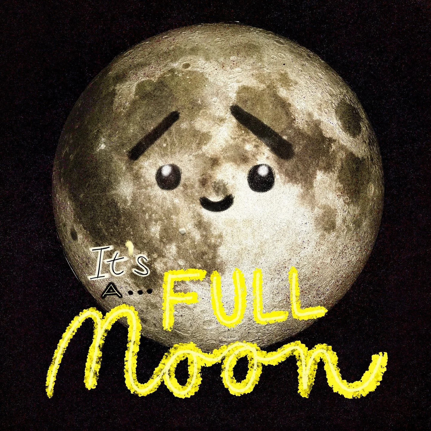 LUNAR ILLUMINATION!

🌕 💡 🌕 💡 🌕 

Catching up on my #frightfall2025 posts, here&rsquo;s a little moon to hit ya right in the eye like one of them good &lsquo;ol pizza pies. 

Also, for any nerds out there, yes humankind did land on the moon. It w