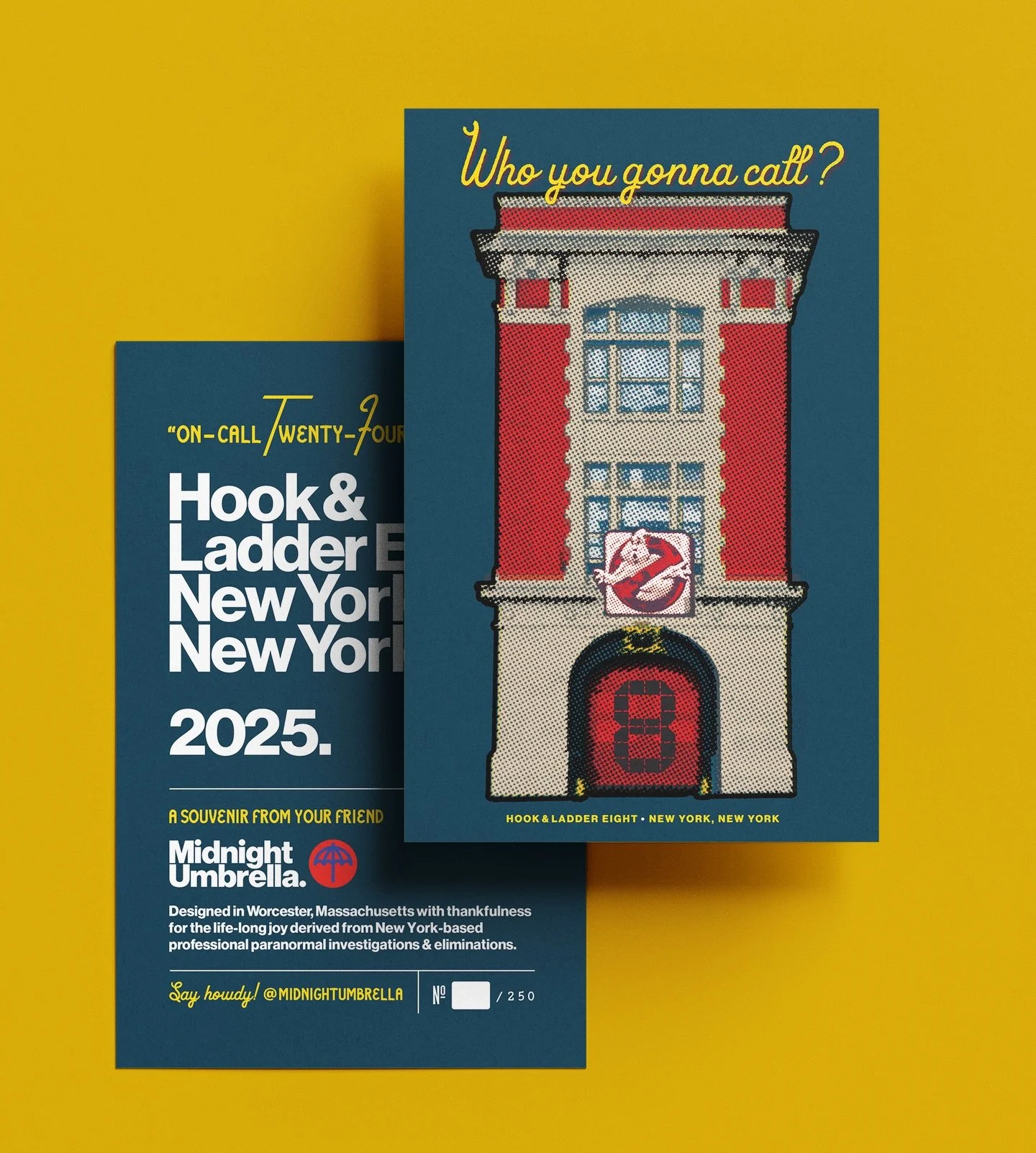 WELL, BETTER LATE THAN NEVER&hellip;

🚫👻🚫👻🚫

Only seven months late on this one, but that&rsquo;s how it goes. Look, dorks&mdash;you ain&rsquo;t gonna find a Saturday afternoon in Manhattan more celebratory than Ghostbusters Day. 

The festiviti