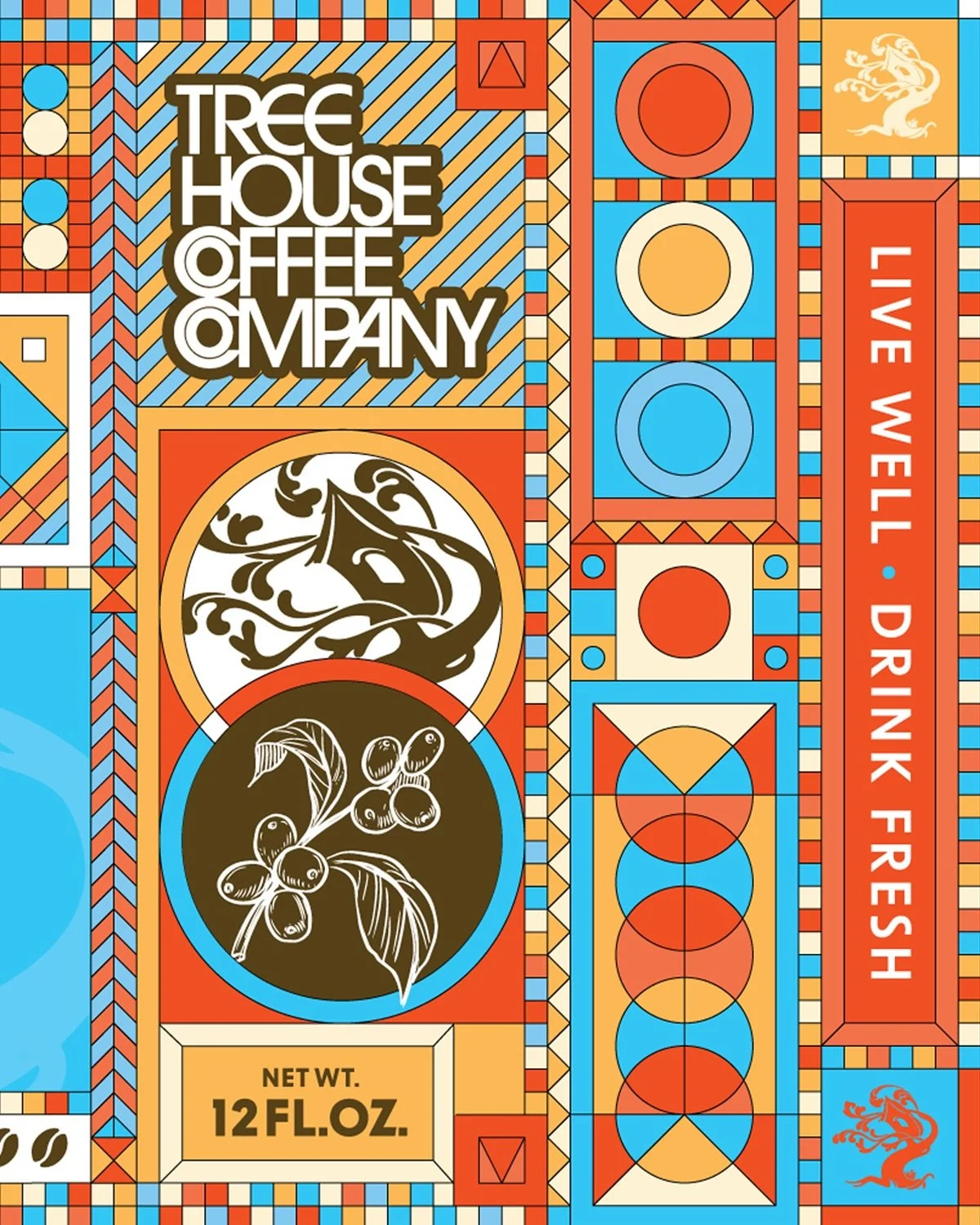 A NICE CUP OF COFFEE

☕️ ☕️ ☕️ ☕️ ☕️ 

In another installment of &ldquo;WELL, BETTER LATE THAN NEVER&rdquo;, it&rsquo;s time to share the lovely Fifth Anniversary cold brew and retail bag for @treehousecoffeeroastery&hellip;seeing as they recently re