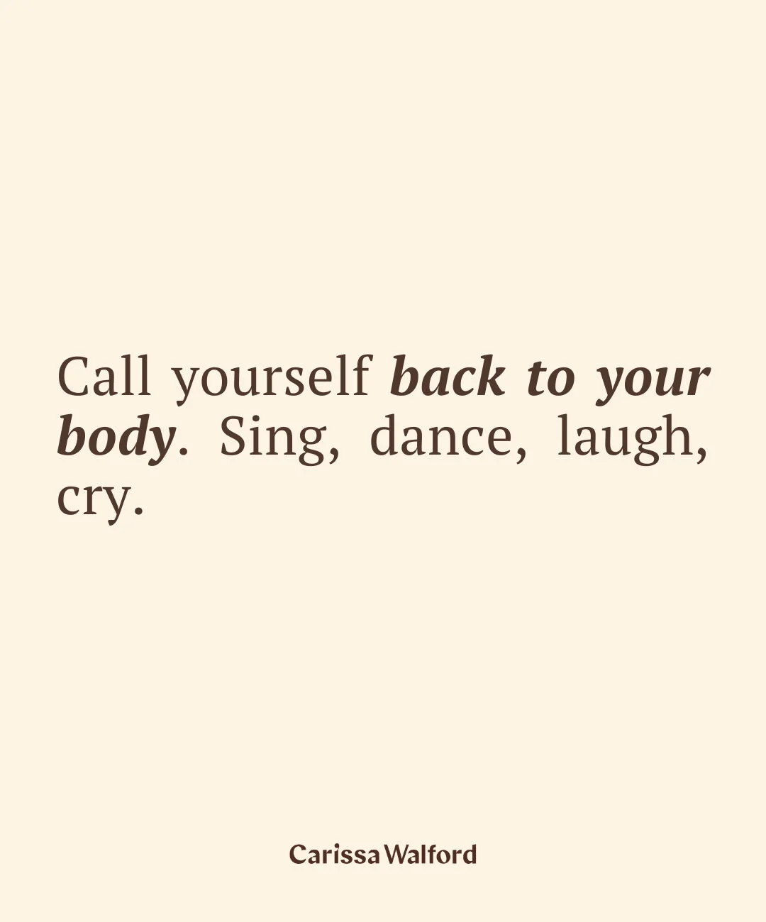 Feelings of expansion and renewed life force when energy moves through the body. X