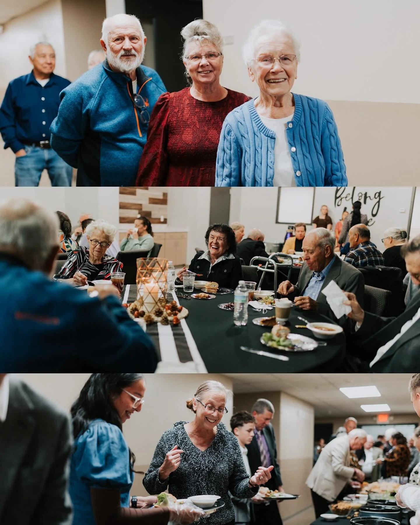 What a sweet time together at our Senior Luncheon! So many smiles, stories, and moments of laughter around the table. We’re so thankful for our elders and the wisdom and joy they bring to our church family. 🕊️💛