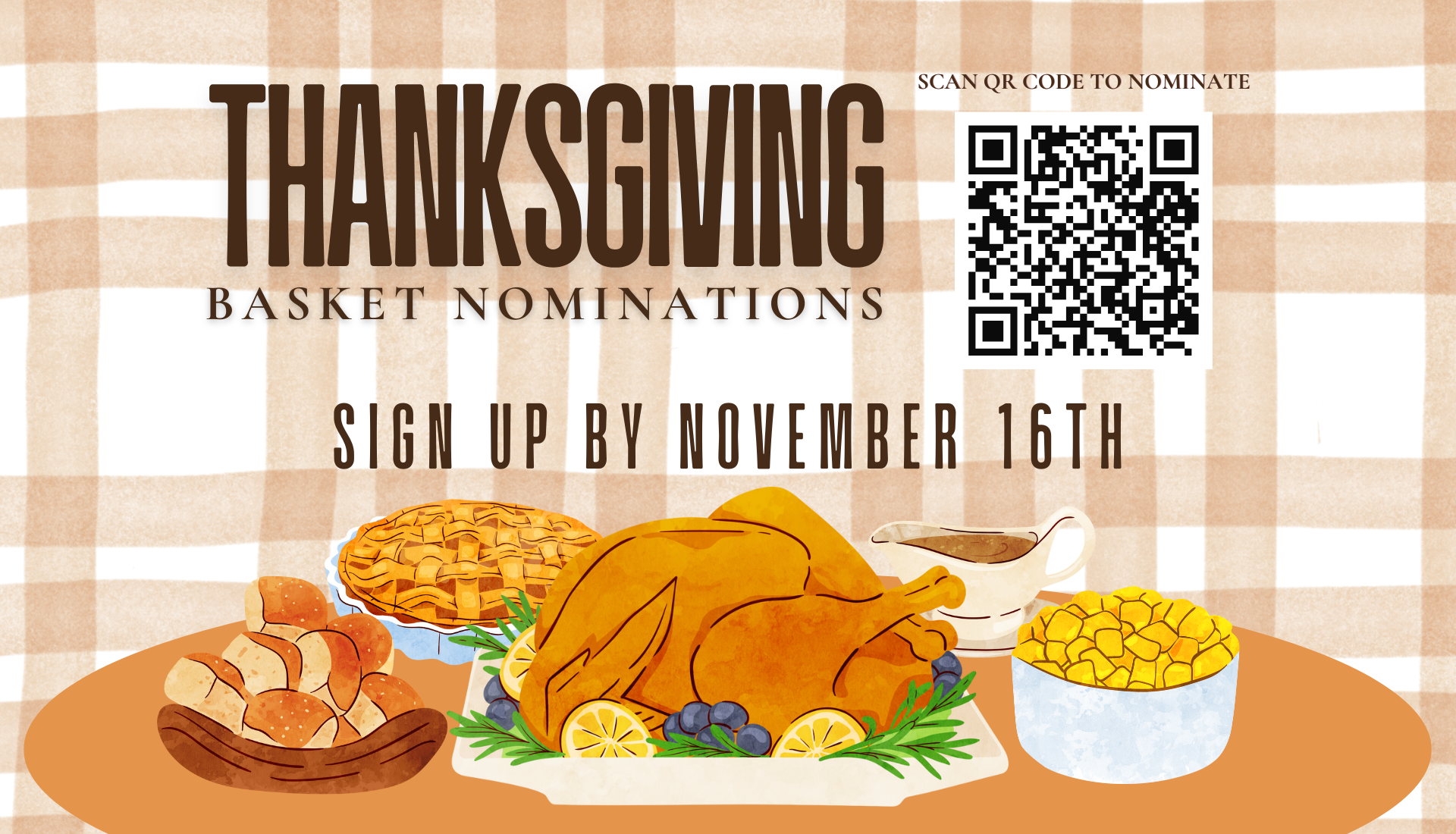 Thanksgiving Basket Nominations