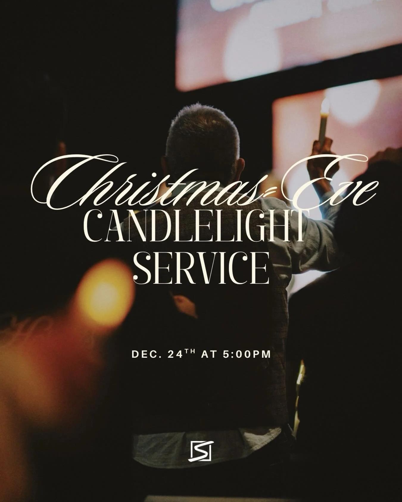 Join us tonight for our Christmas Eve Candlelight Service at 5 PM as we celebrate the light of Christ together. Come as you are&mdash;there&rsquo;s a place for you. 🕯️✨