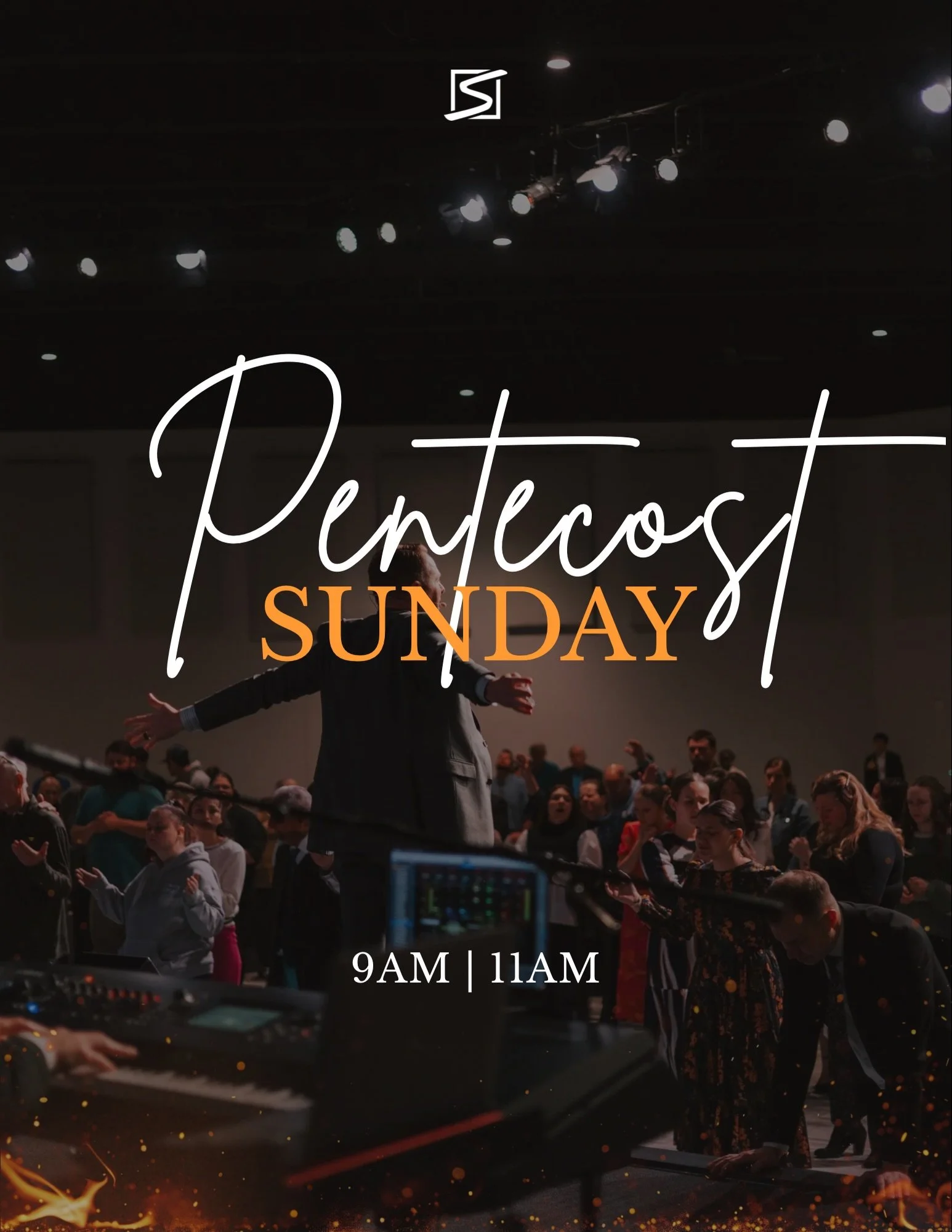 Tomorrow is Pentecost Sunday, and we&rsquo;re believing for an upperrom experience to pour out! 🔥 

Join us at The Sanctuary at 9 or 11am. The choir will be singing. Come expectant, bring your family, and invite someone to experience Pentecost with 