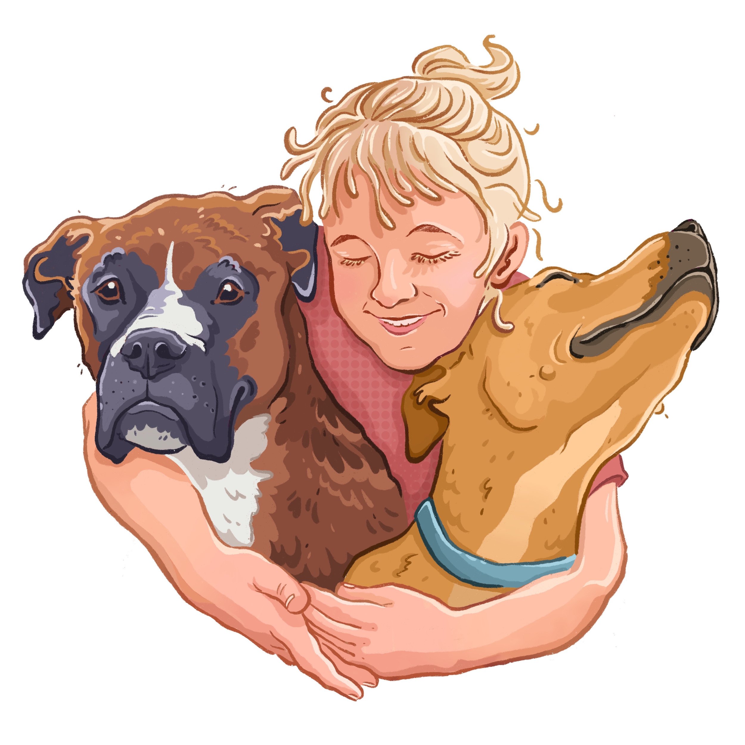 Rosie, Ayla & Athena