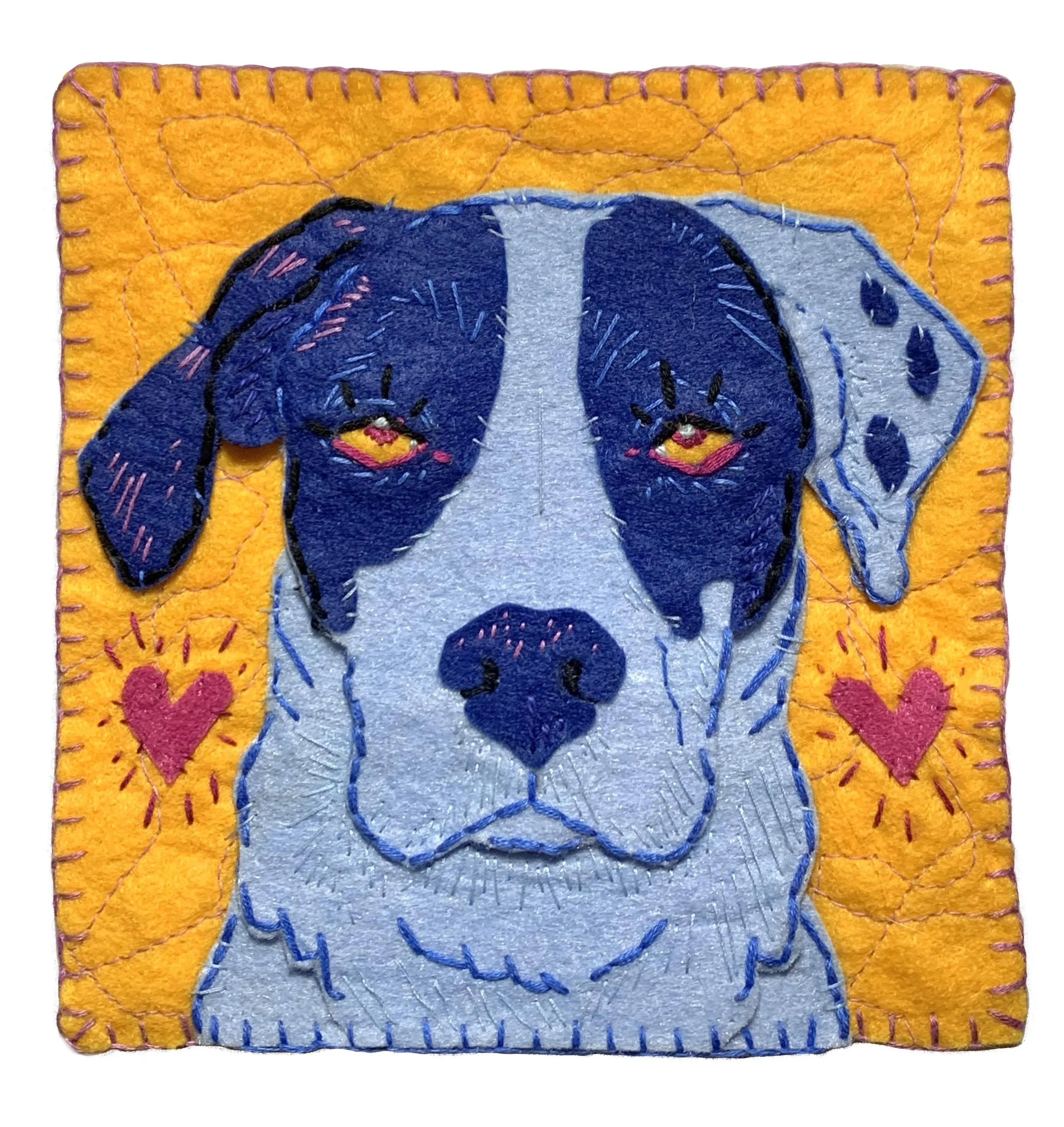 Bug Embroidered