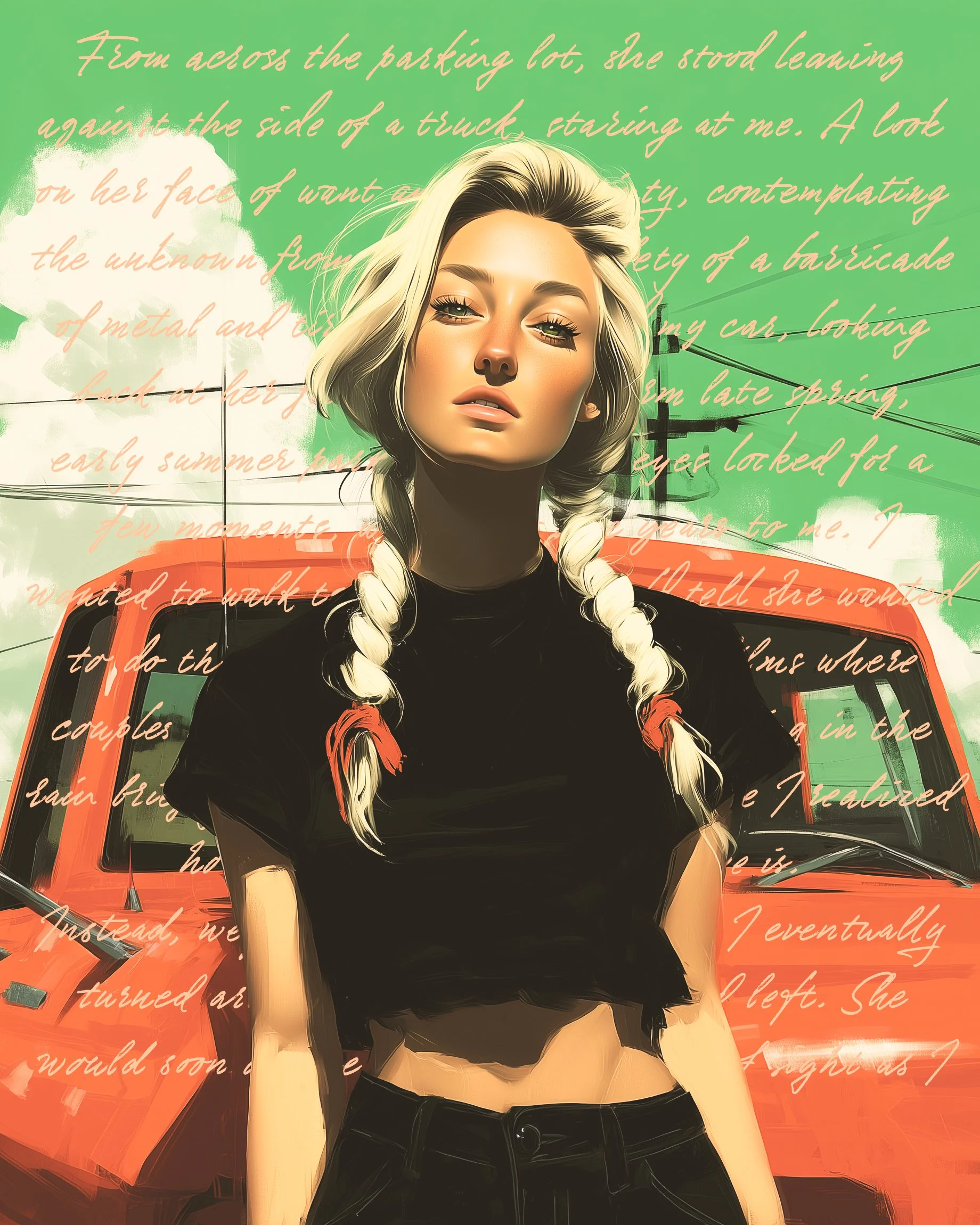 Barricade of Red and Black