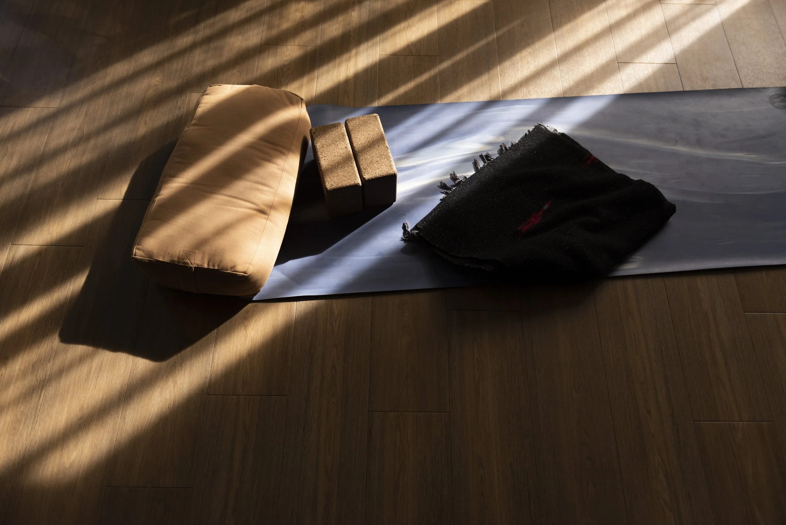 West End Yoga Lancaster PA, Props for Yin Restorative Yoga