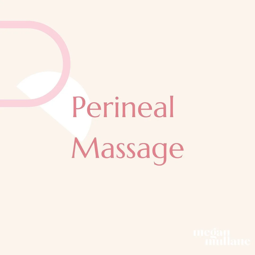 Have you heard of or tried perineal massage in the lead up to birth? It&rsquo;s been found to help reduce the risk of tearing and even linked to a shorter second stage of labour.

Swipe across 👉🏼 for the details on what perineal massage is, why we 