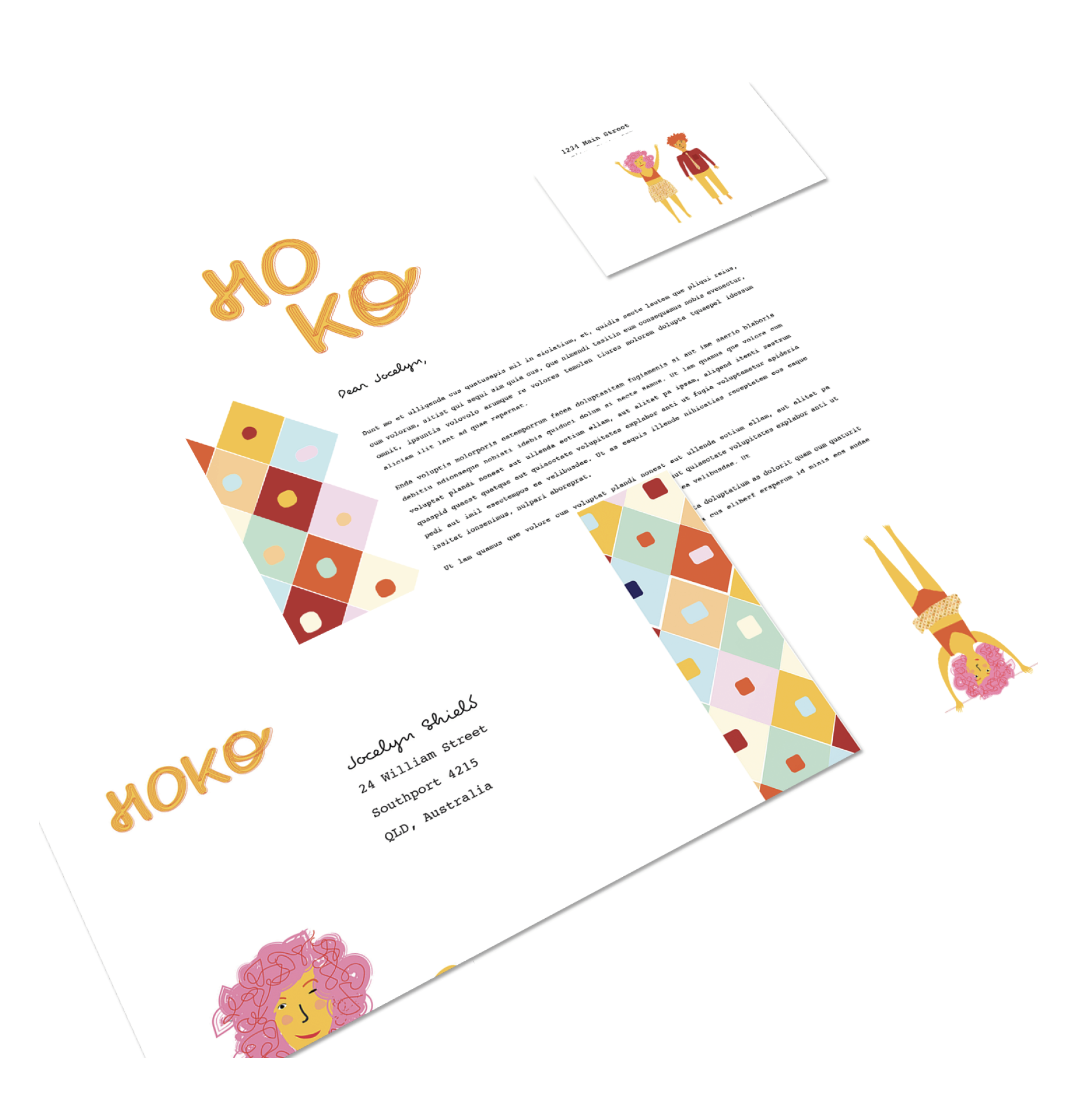 Stationary design for upcycle brand