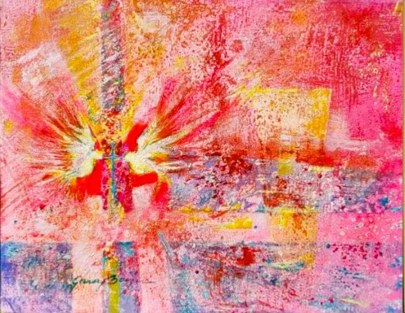 A LOVE FROM ANOTHER WORLD by Garay Bazán. 1985 © 2025 NY USA
