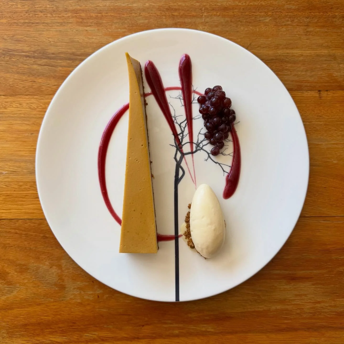 The Brown Sugar Tart from 127 Ledbury Road.

An absolute classic from the early days of The Ledbury and equally a pleasure to be serving it once again here at 268 Oxford st. 

A decadent custard tart made with muscovado sugar, jersey cream &amp; egg 