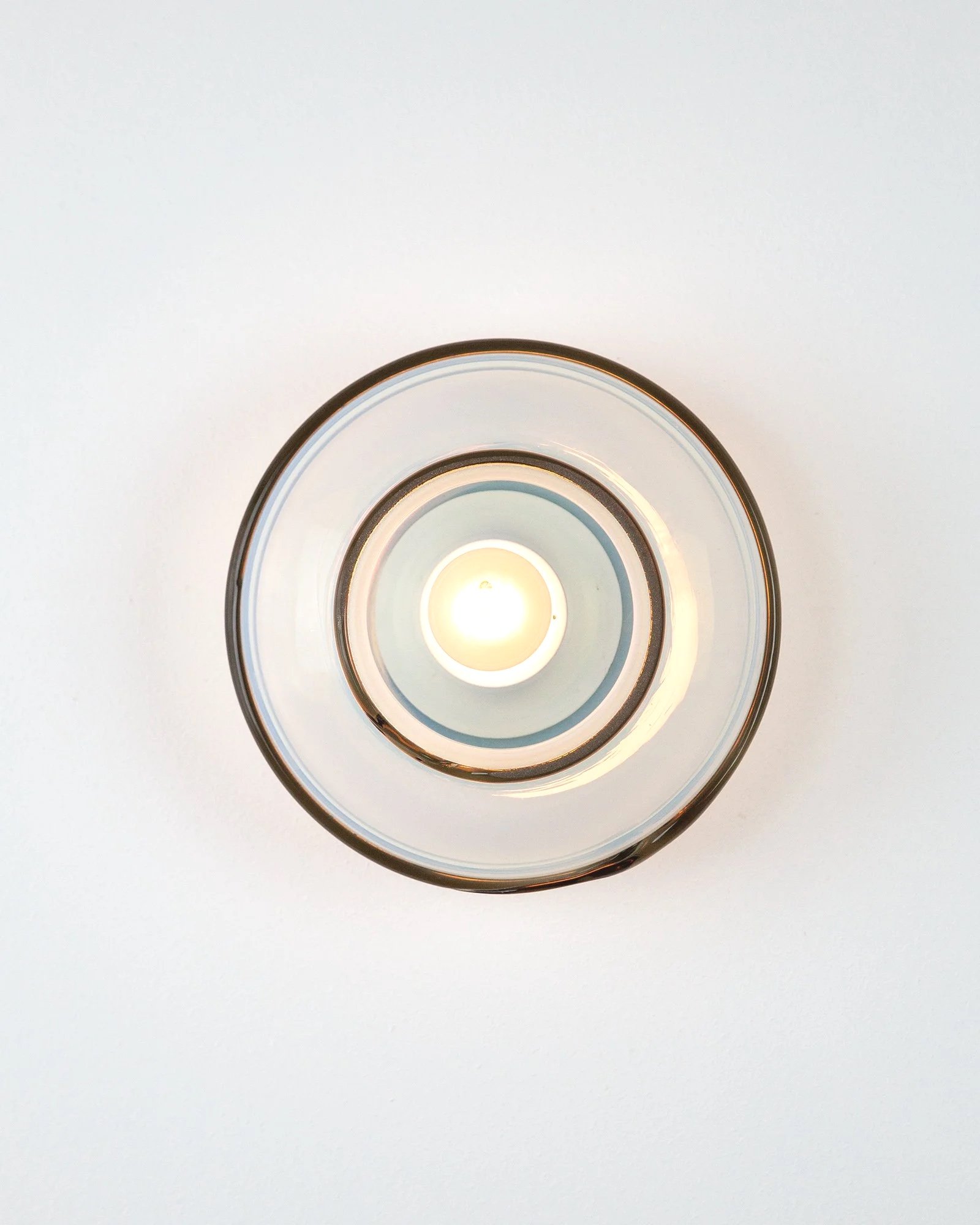 Vintage Murano Wall Lights by Seguso, Italy, 1980s