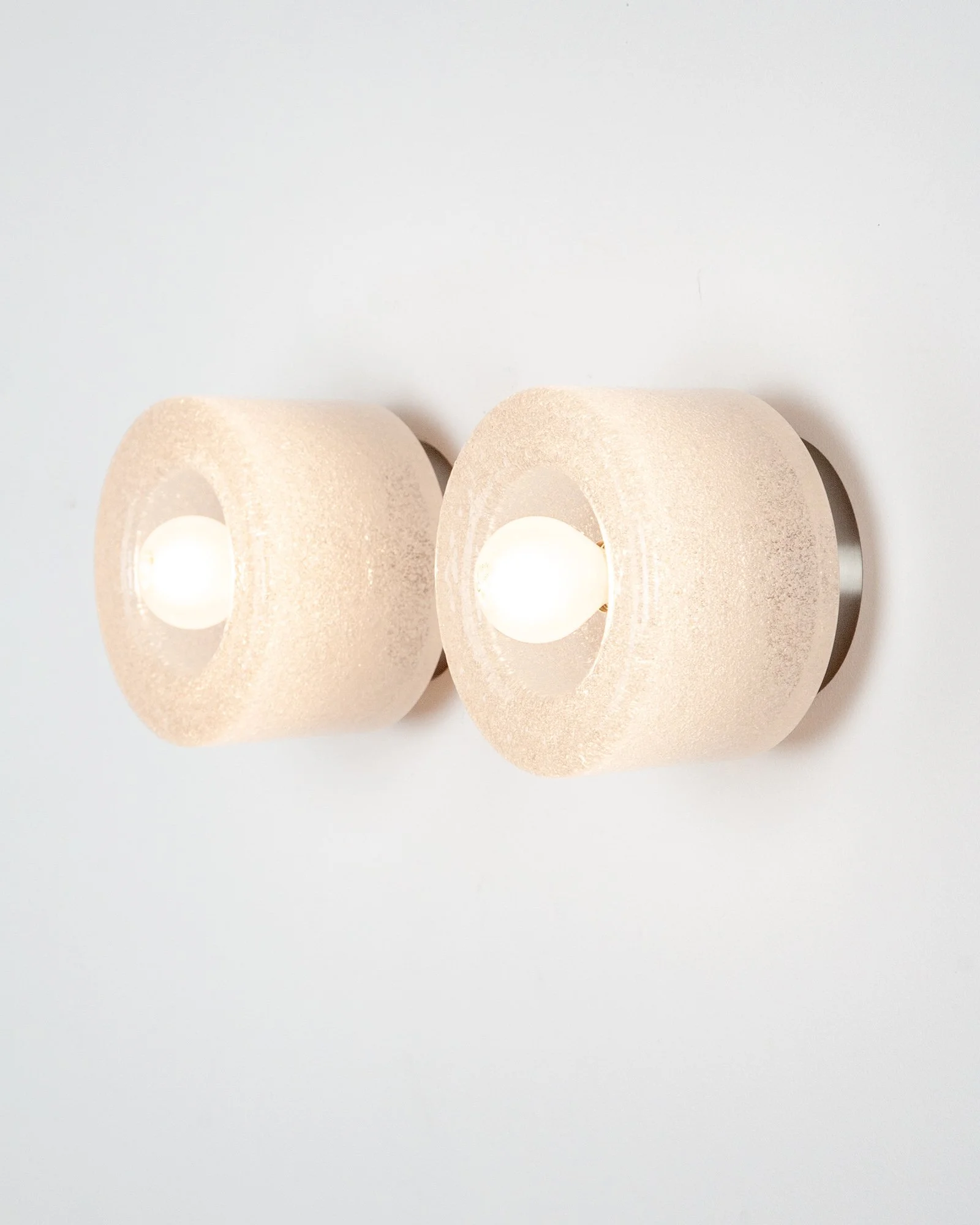 Peill & Putzler Ice Glass Wall Lights