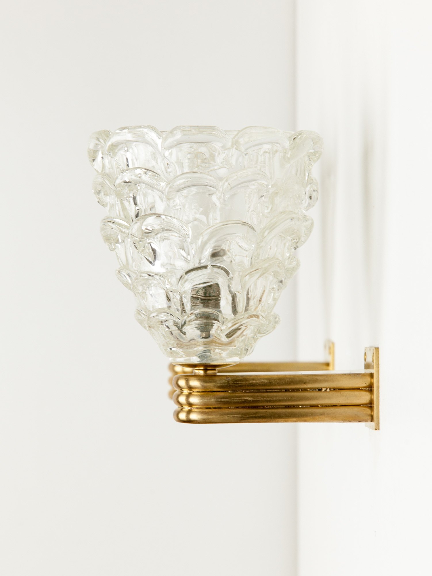 Murano Scalloped Wall Lights