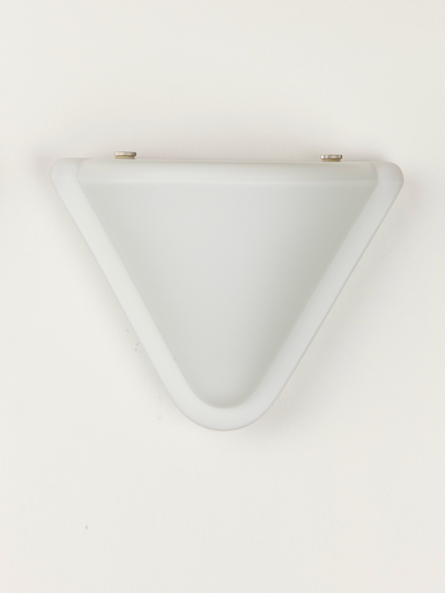 Peill & Putzler Matte White Sconces , Germany, 1970s