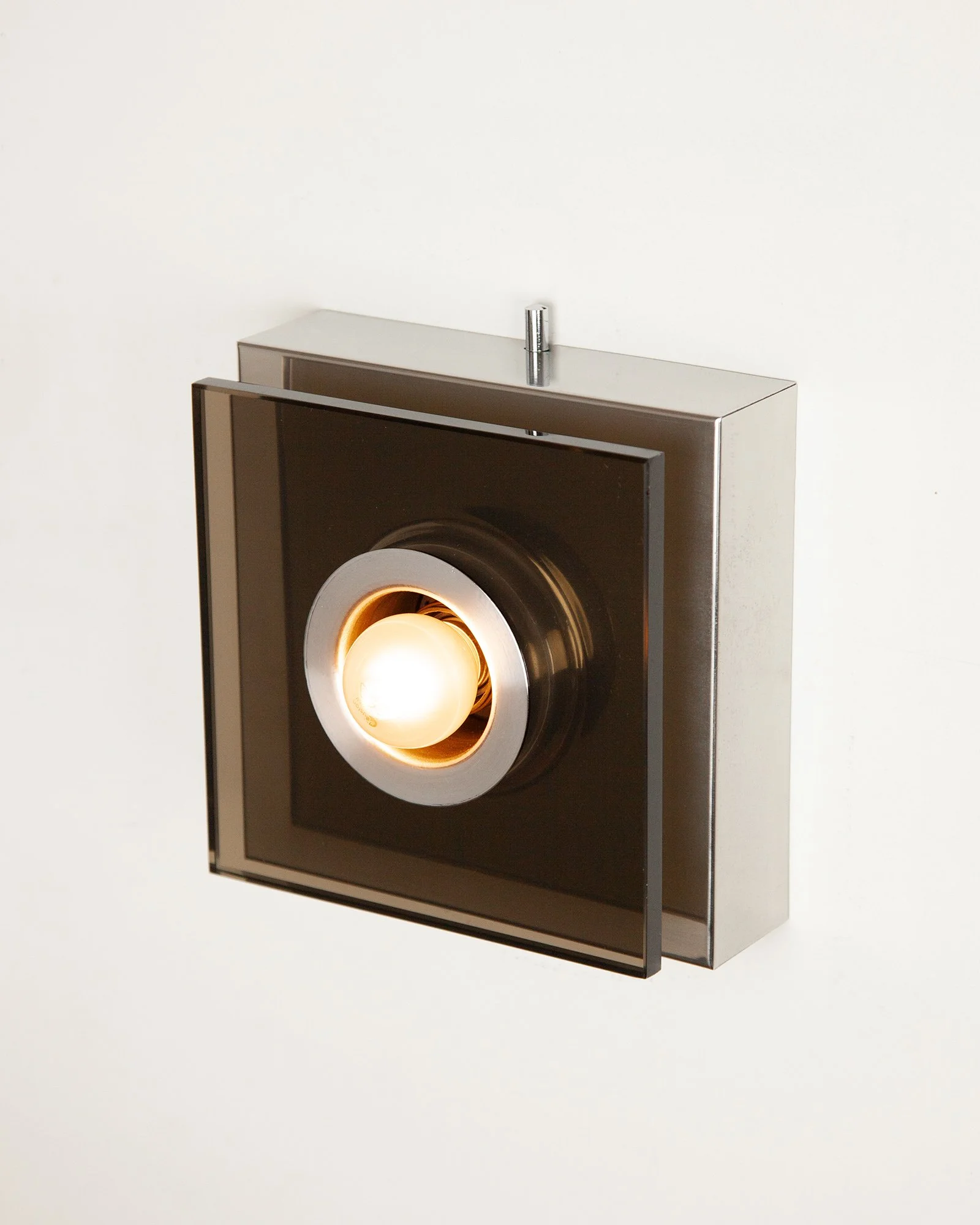 Aesthetiker Wall Lights Smoke Glass Chrome Italian 1970s _0007__MG_8166.jpg