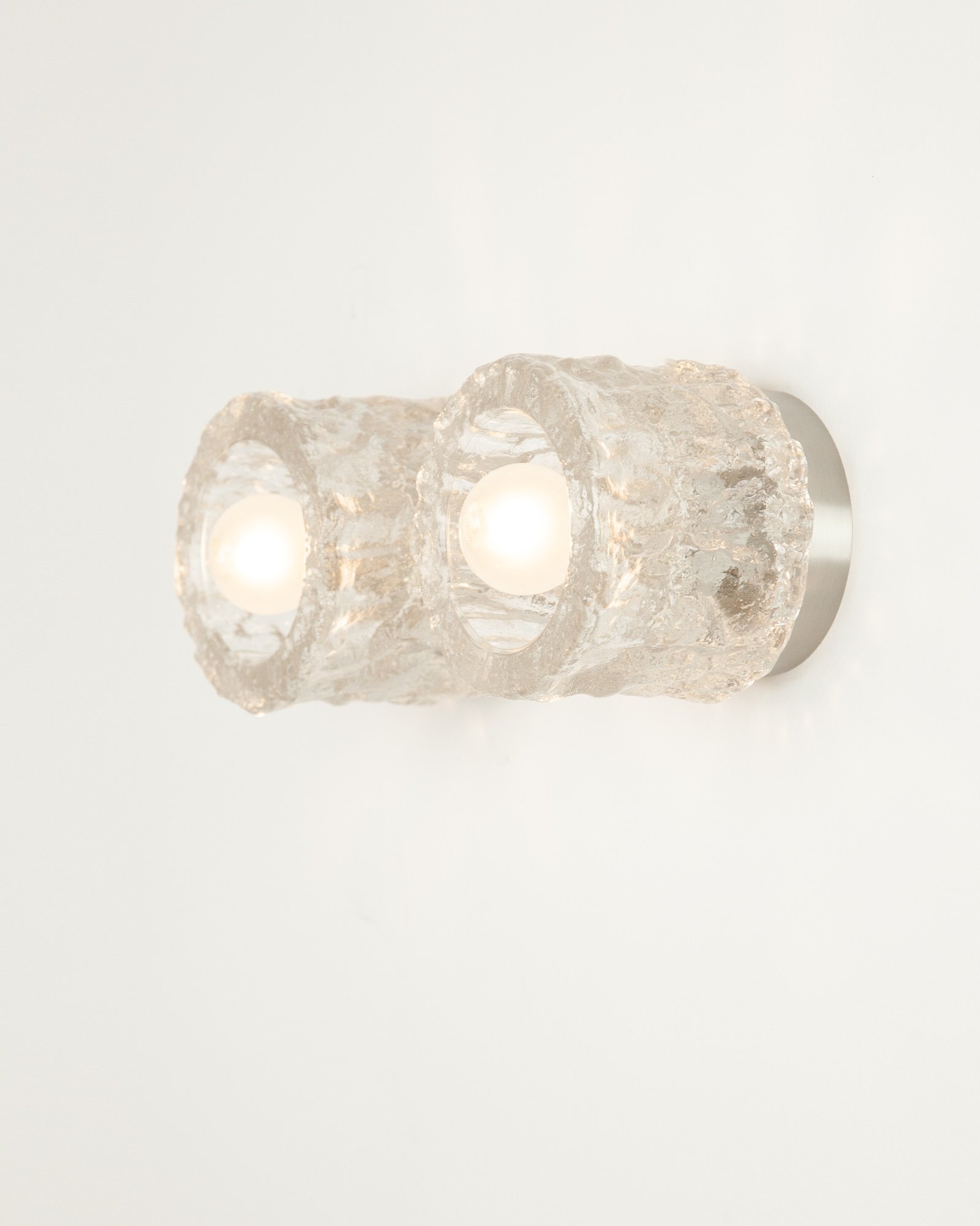 Vintage Peill Putzler Glass Sconces