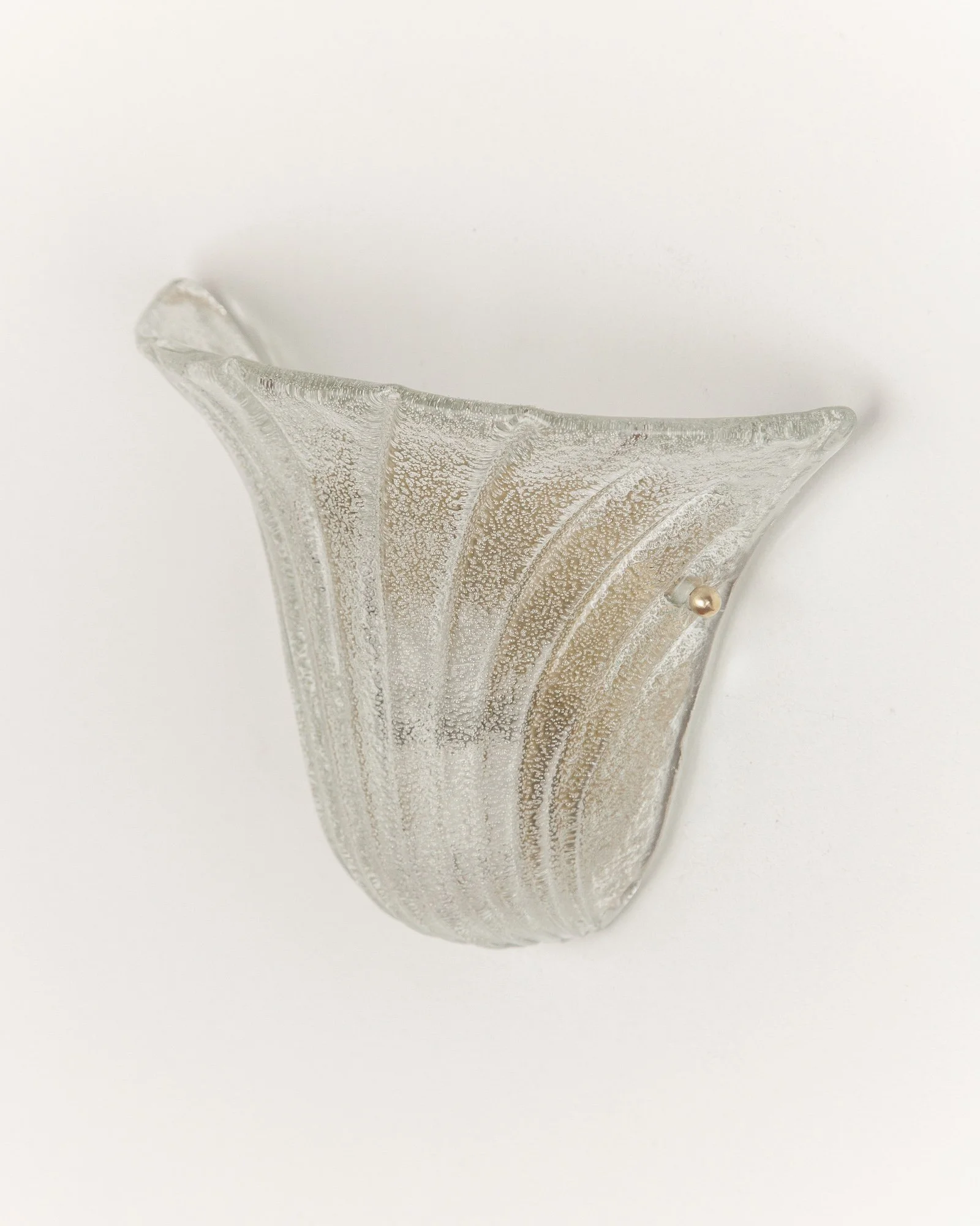 Aesthetiker Wall. Light Murano Ribbed Shell Sconce 1970s_0004__MG_9320.jpg