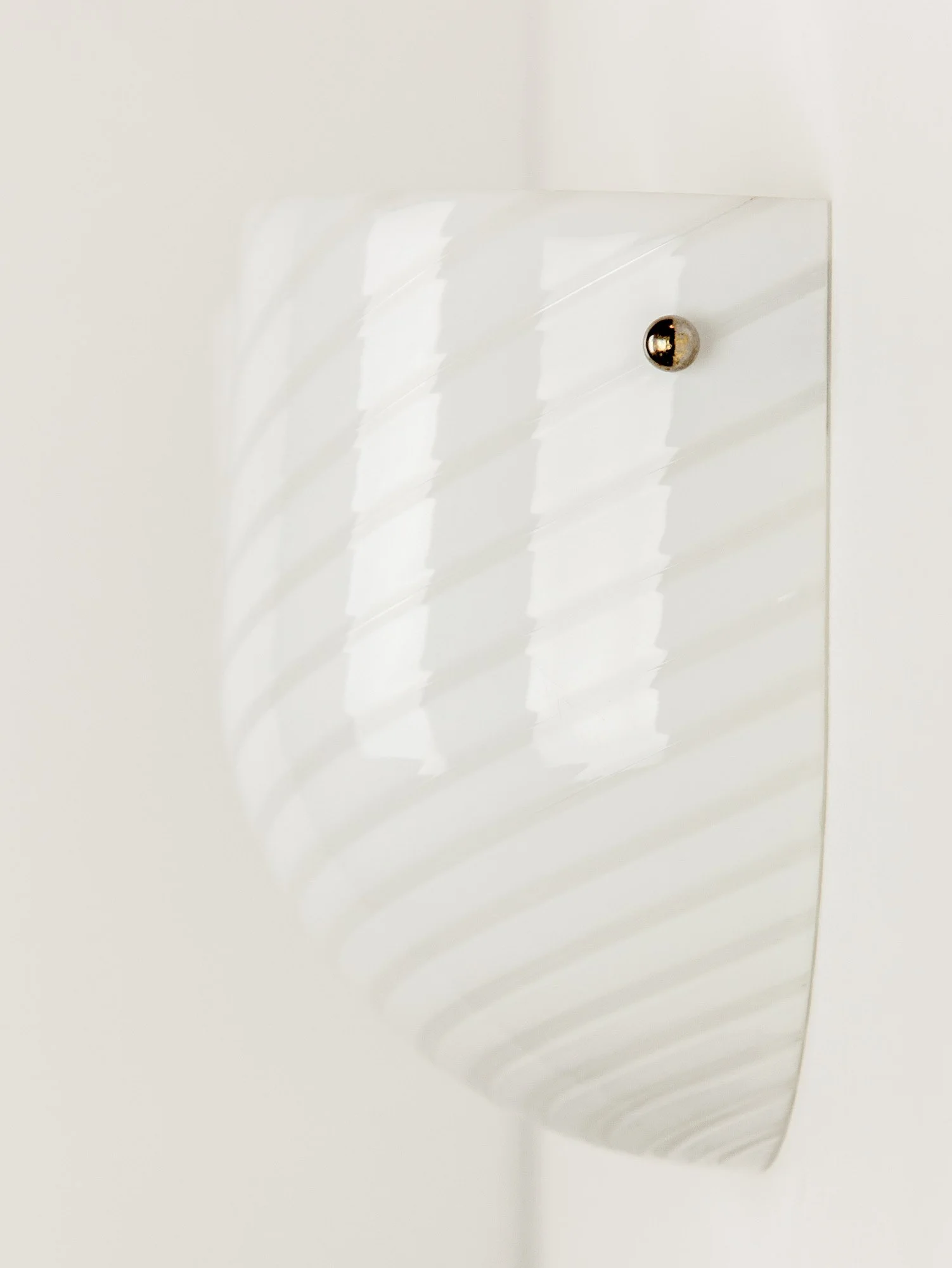 Pair of Venini Wall Lights, Murano Italy, 1970s