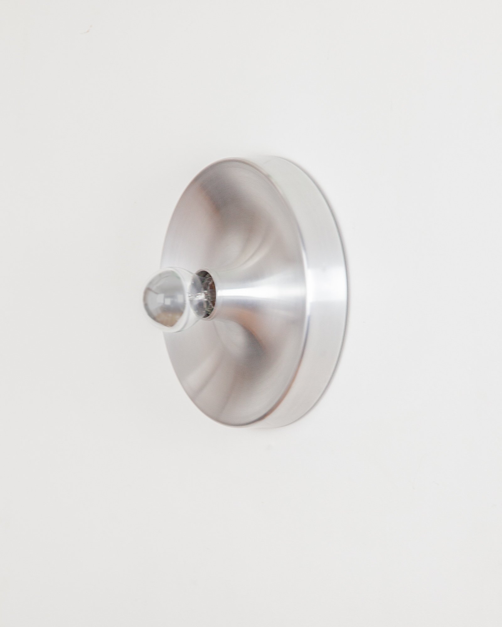 Brushed Aluminium Wall Lights by Staff, Germany, 1960s