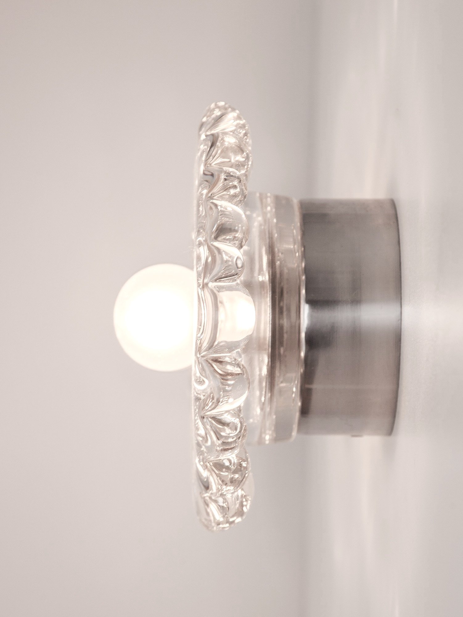Hillebrand Bubble Glass Sconces