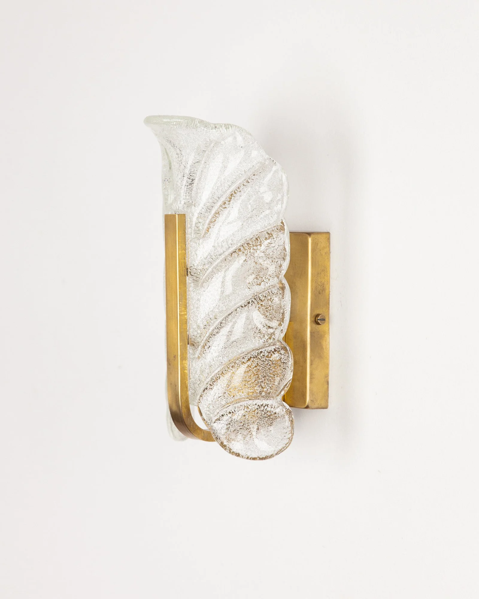 Aesthetiker Wall Light Orrefors Glass Brass Leaf 1960s 1970s_0006__MG_9912.jpg