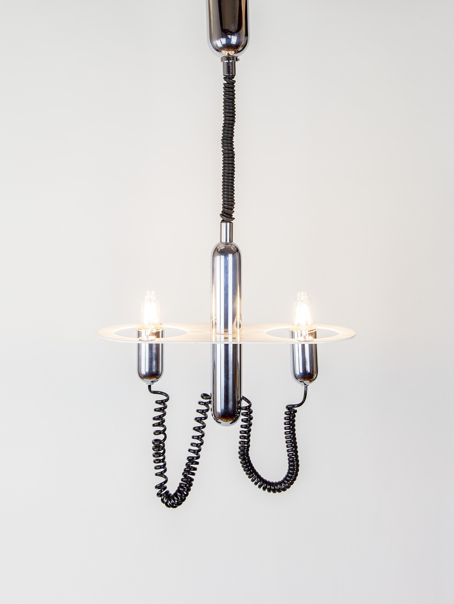 Ezio Didone Pillola Ceiling Lamp for Valenti, Italy, 1960s