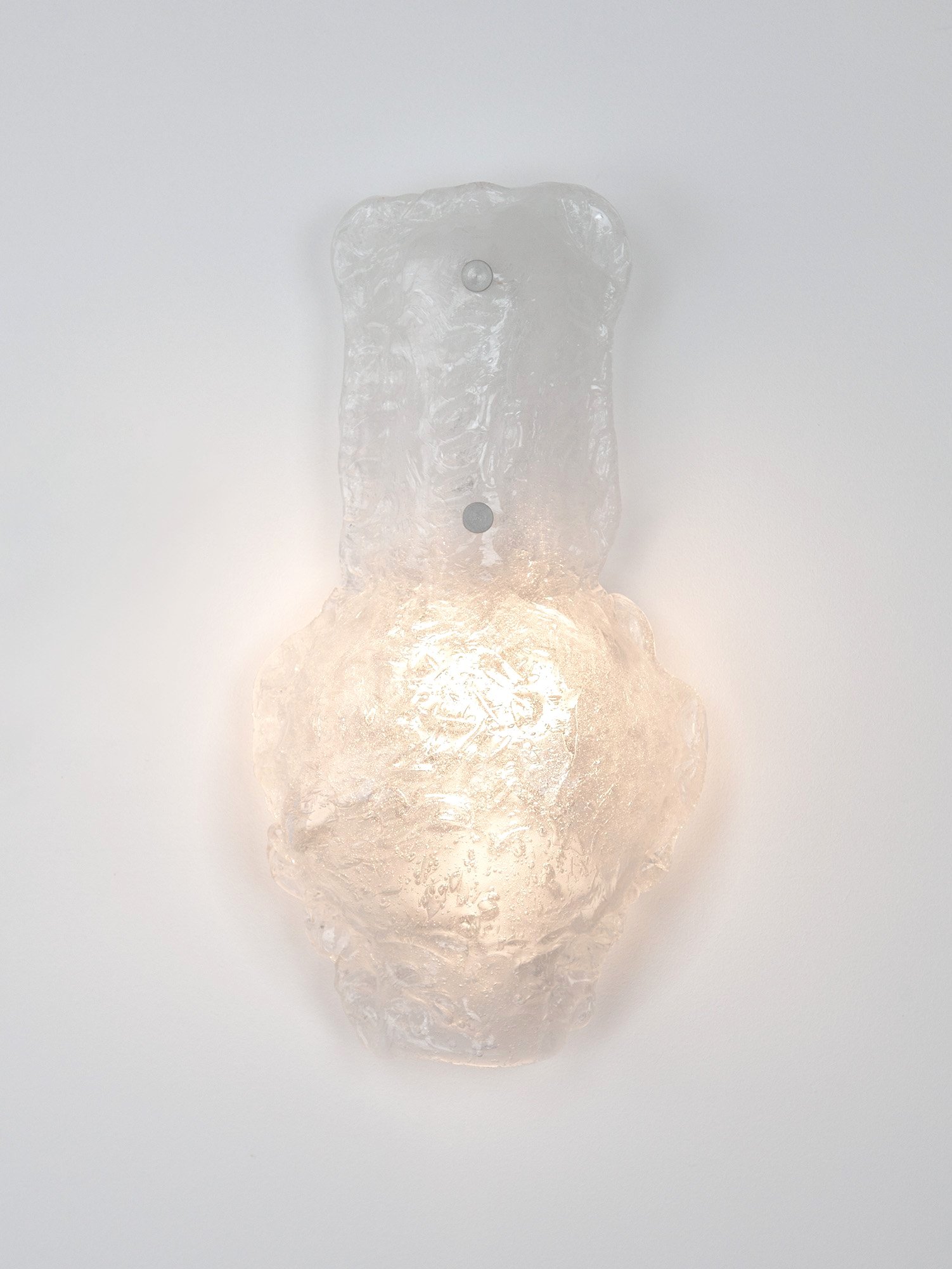 Murano Brutalist Wall Light by Angelo Brotto for Esperia