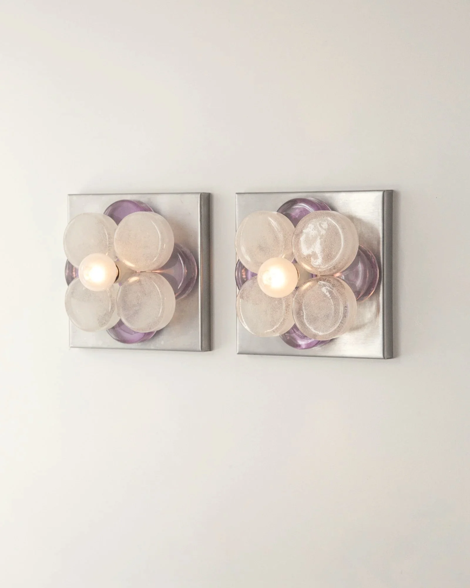 Murano Wall Lights by Albano Poli for Poliarte