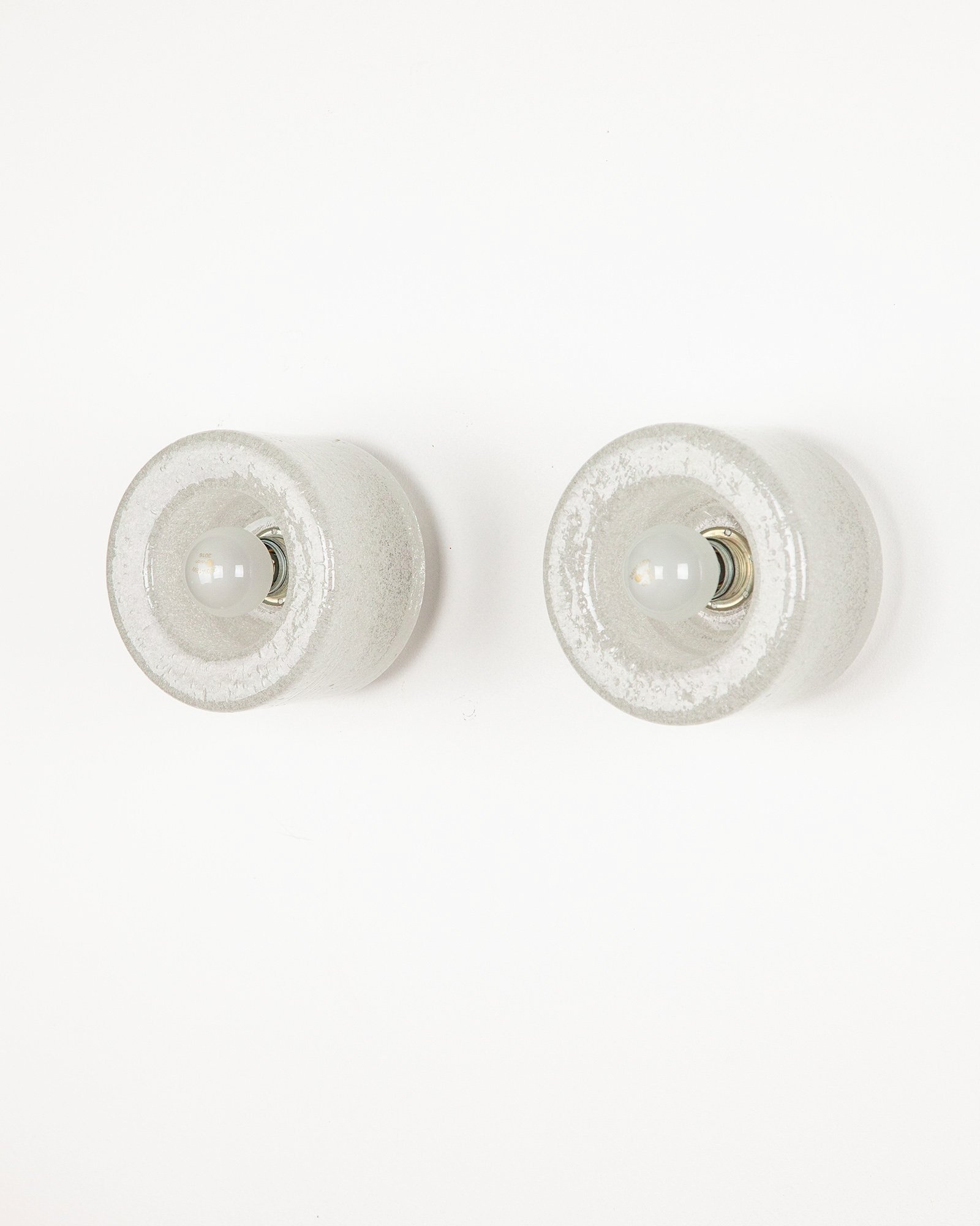Peill & Putzler Ice Glass Wall Lights