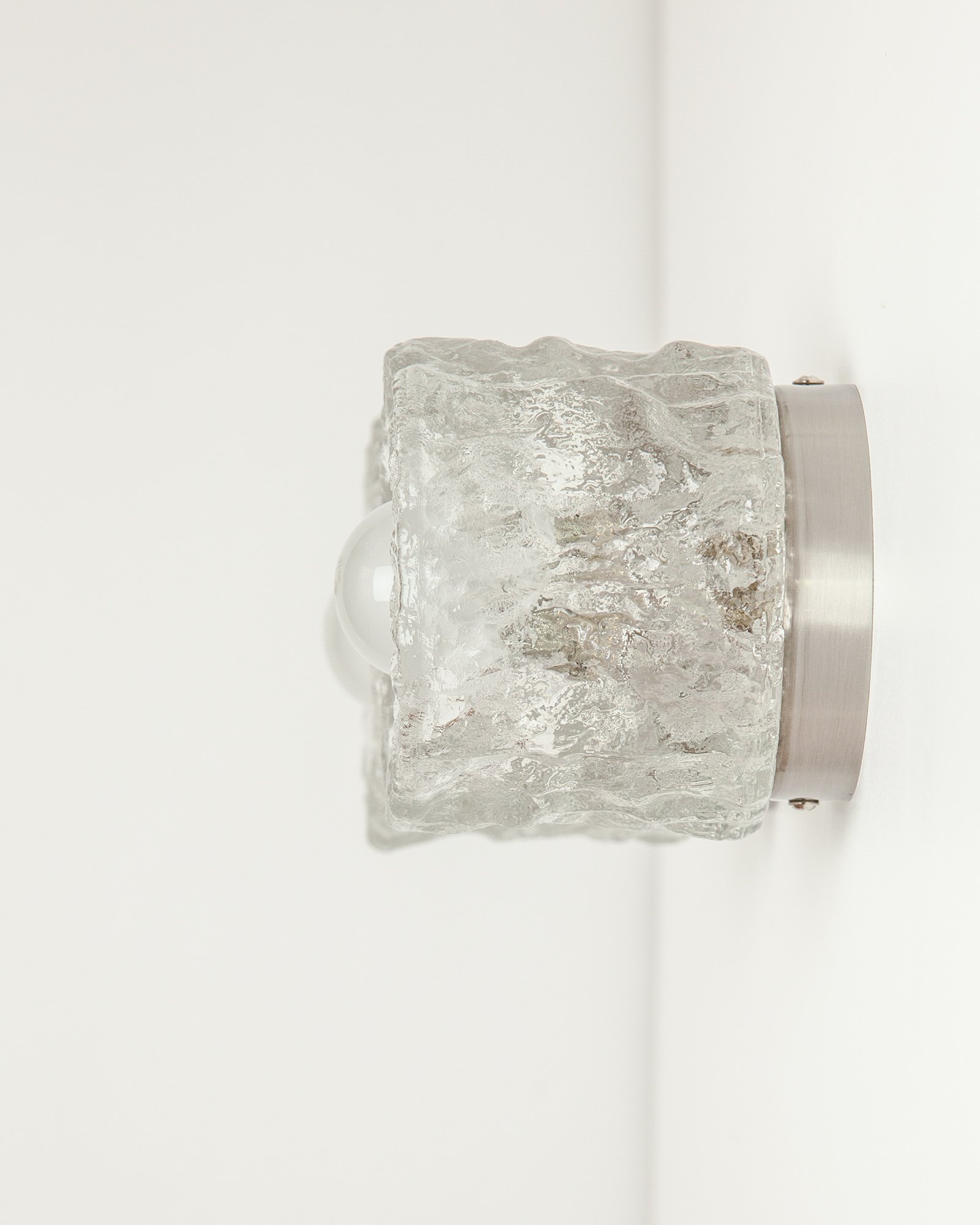 Vintage Peill Putzler Glass Sconces