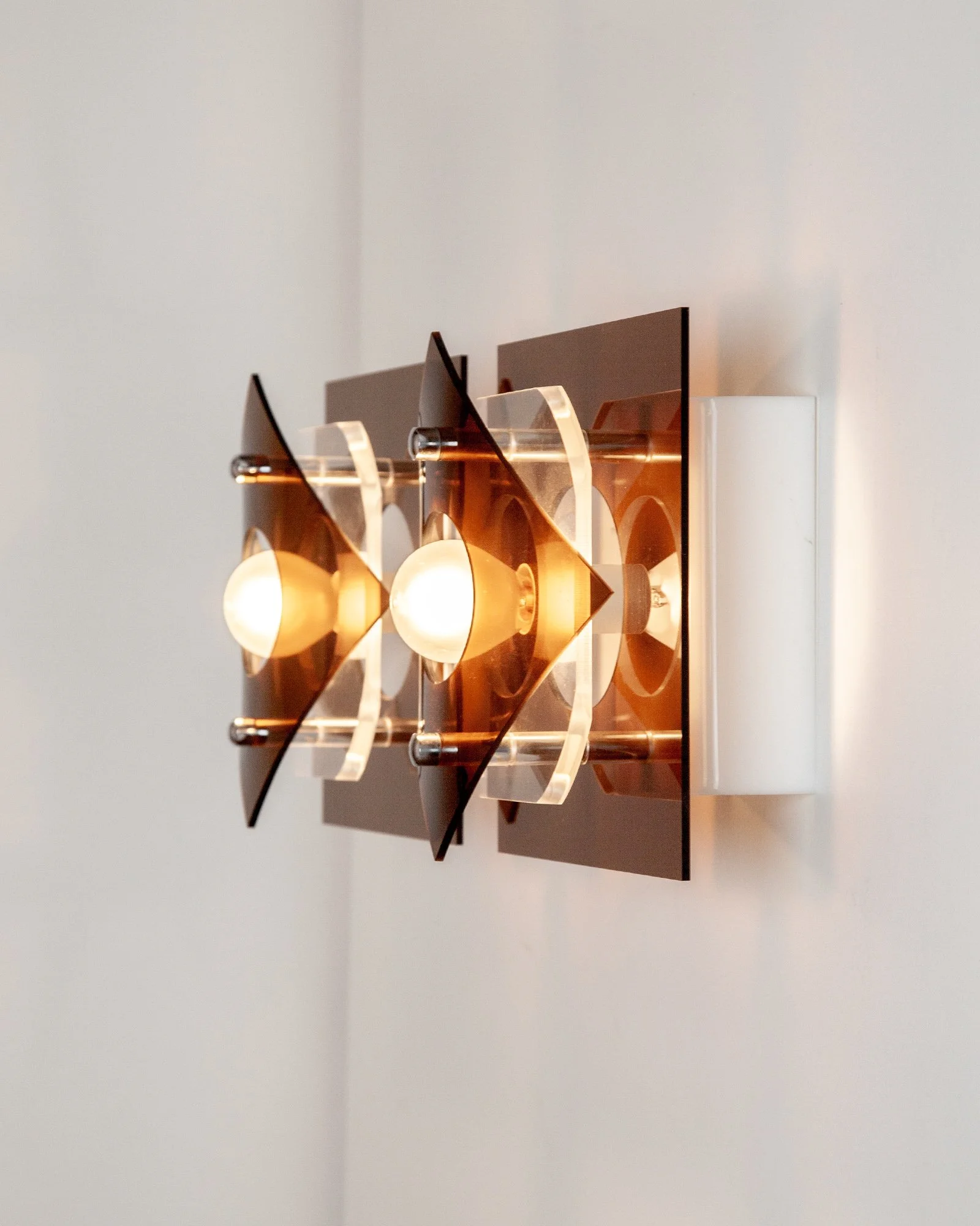 Vintage 1970s Wall Lights Herda