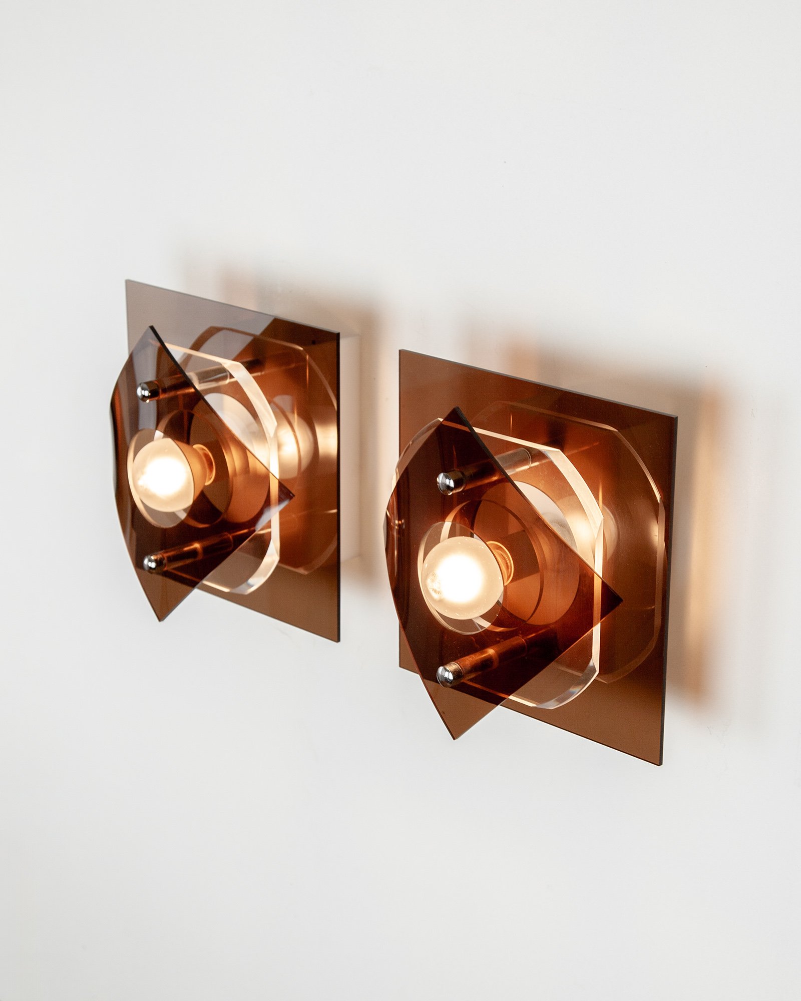 Vintage 1970s Wall Lights Herda