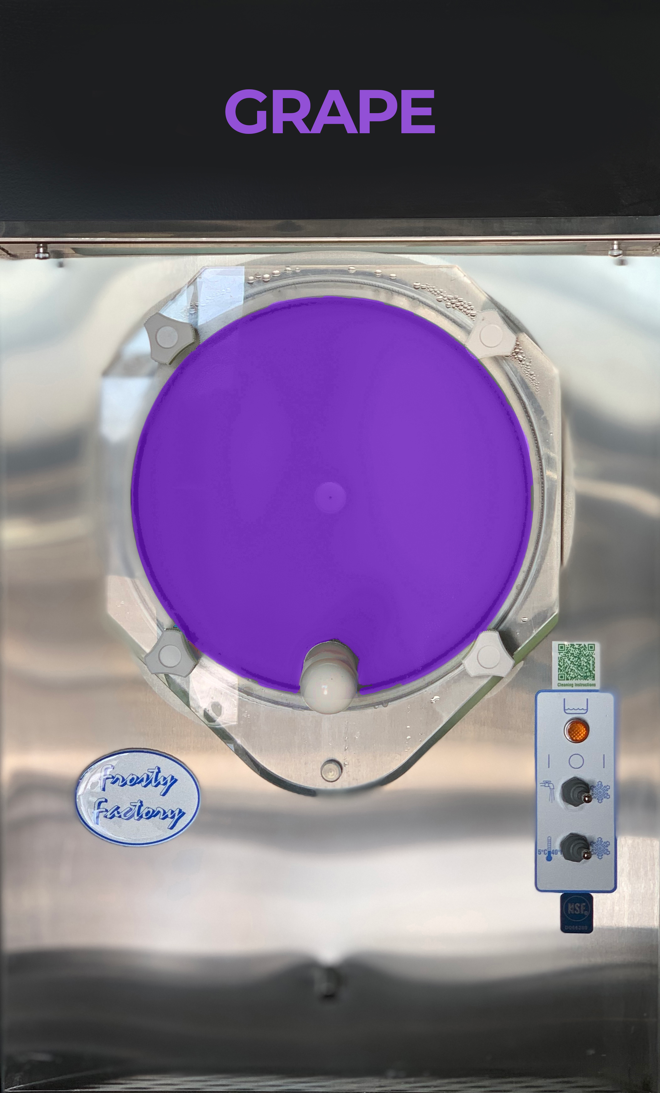 Grape flavor machine