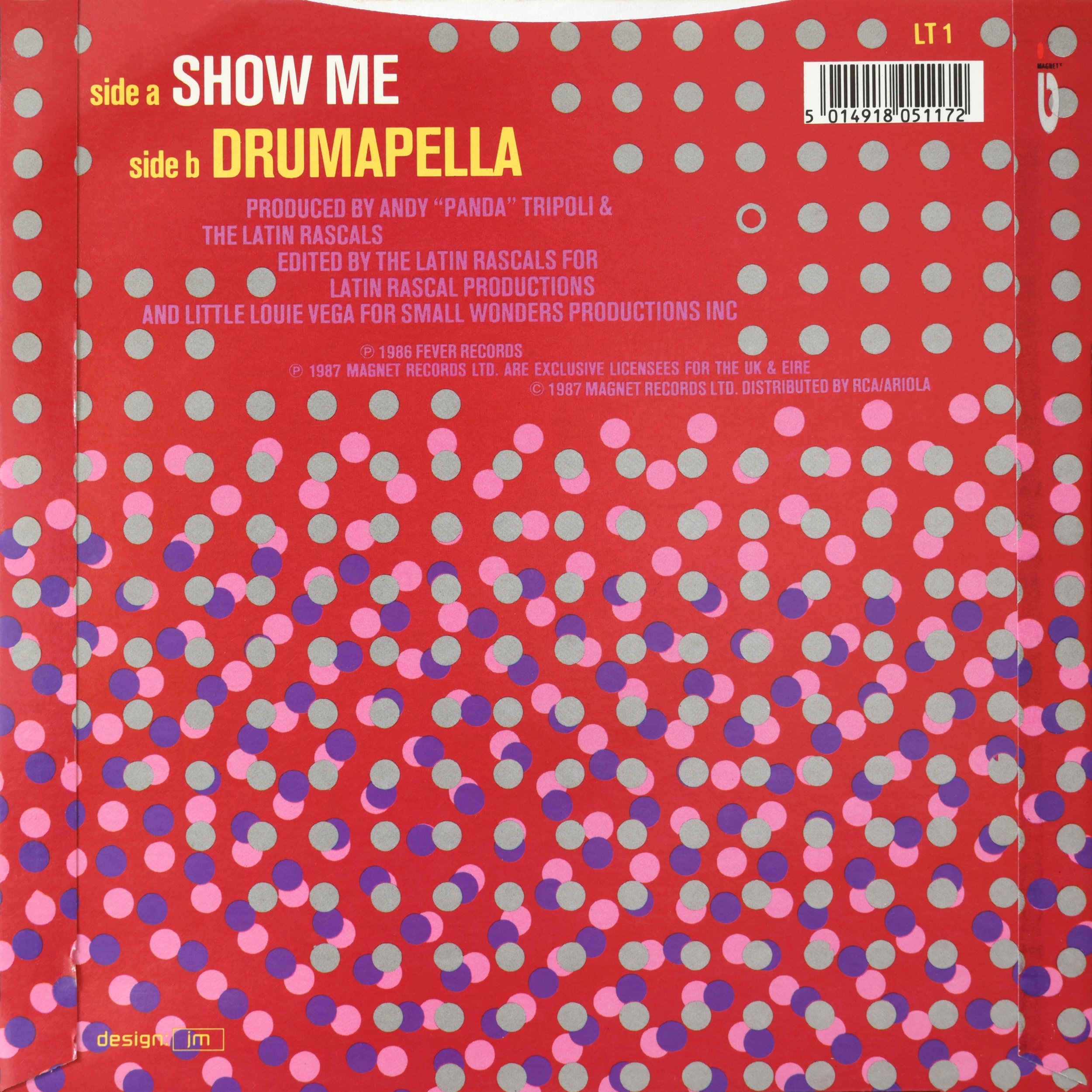 The Cover Girls - Show Me (back)