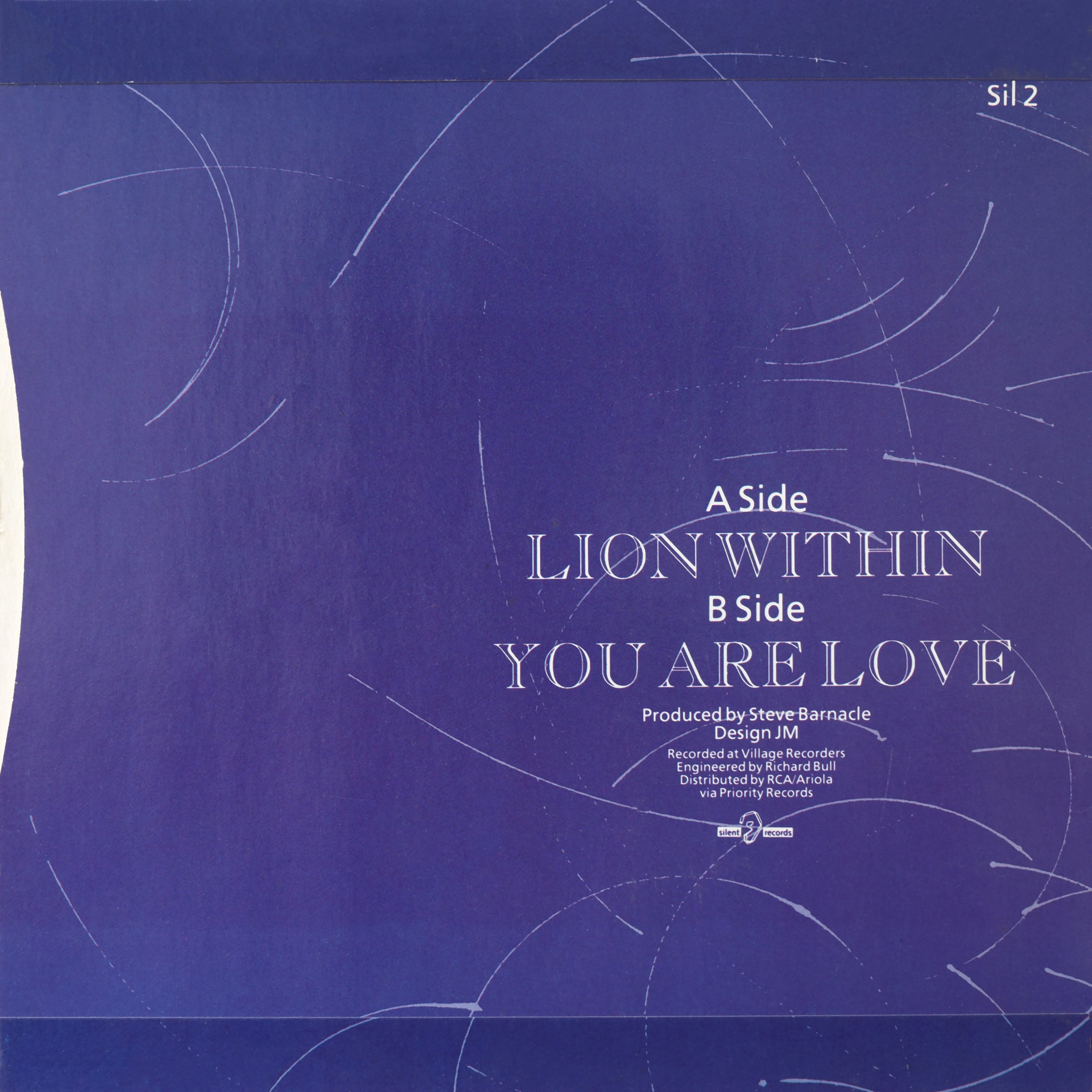 Siy - Lion Within (back)