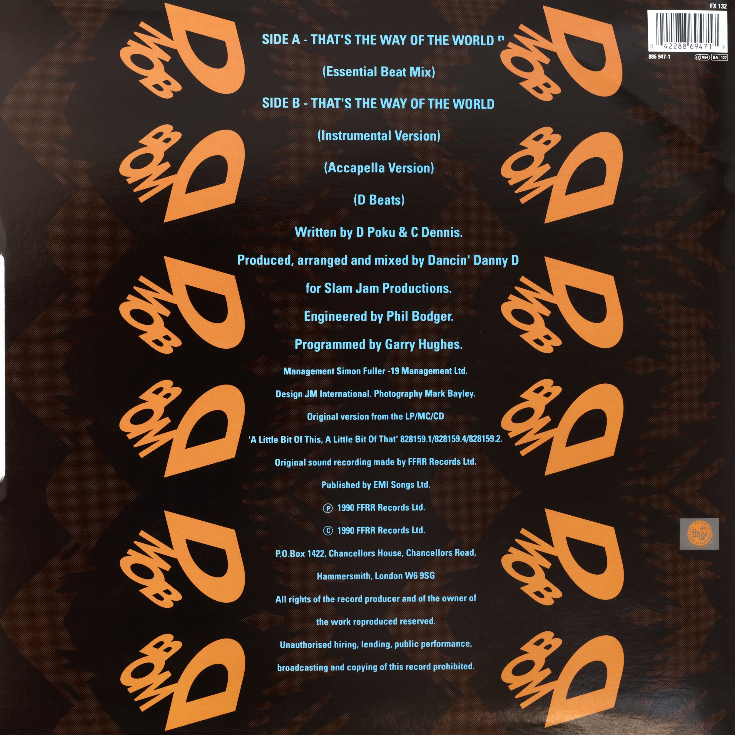 D Mob with Cathy Dennis / That’s The Way Of The World