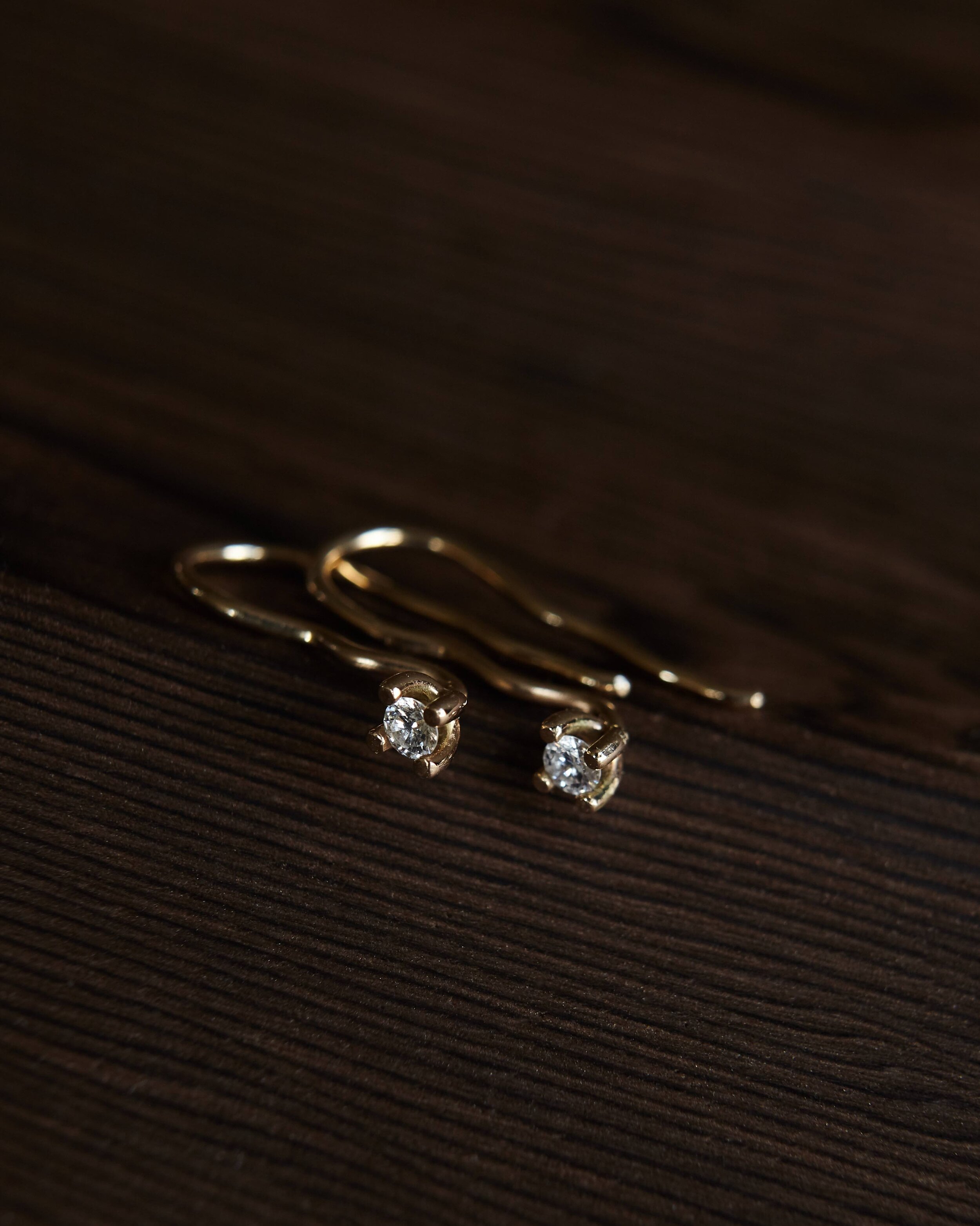 Diamant Øreringe