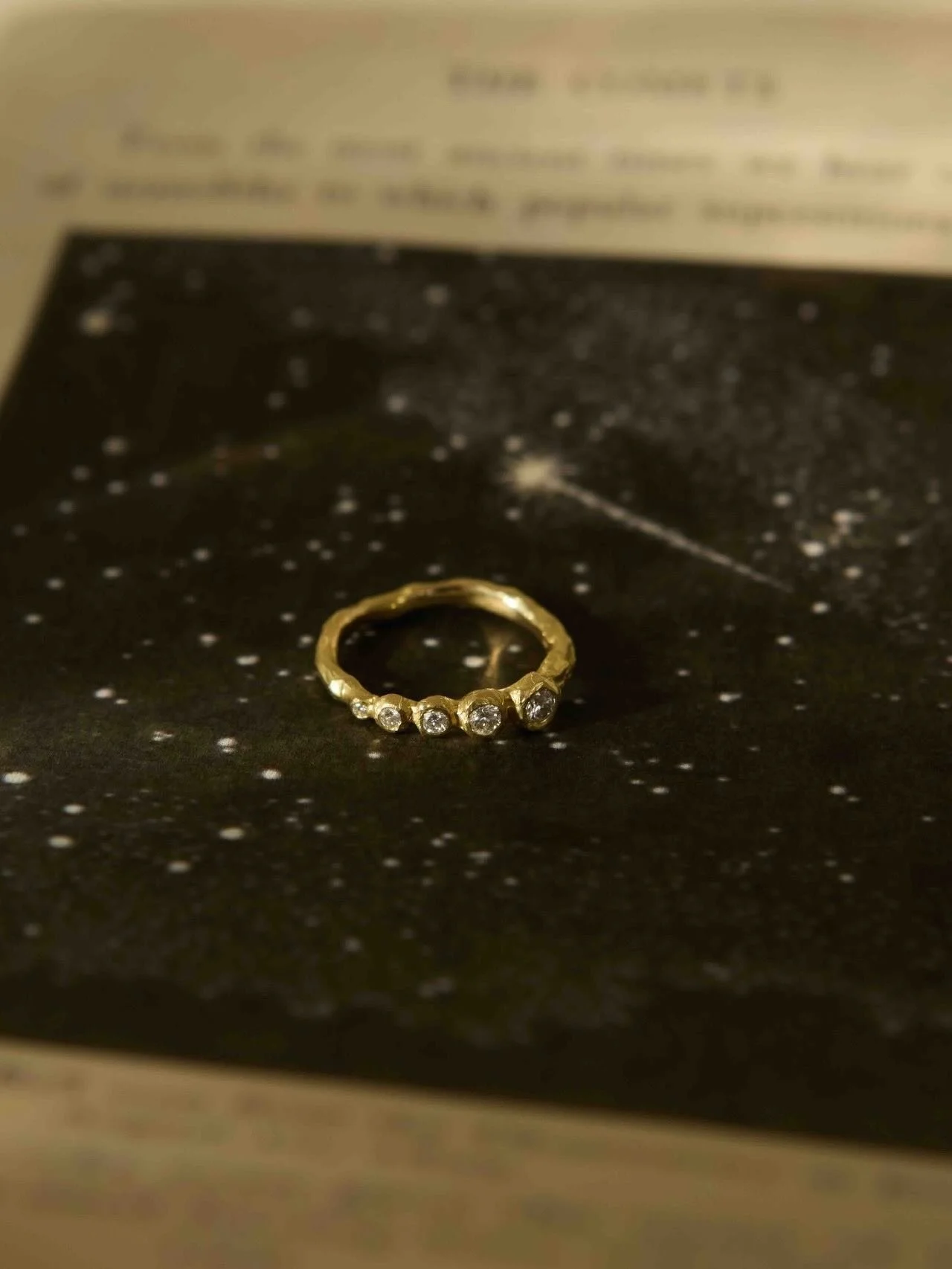 Cosmos💫💫💫💫 Den perfekte ring til forlovelse, vielse eller ren selvfork&aelig;lelse